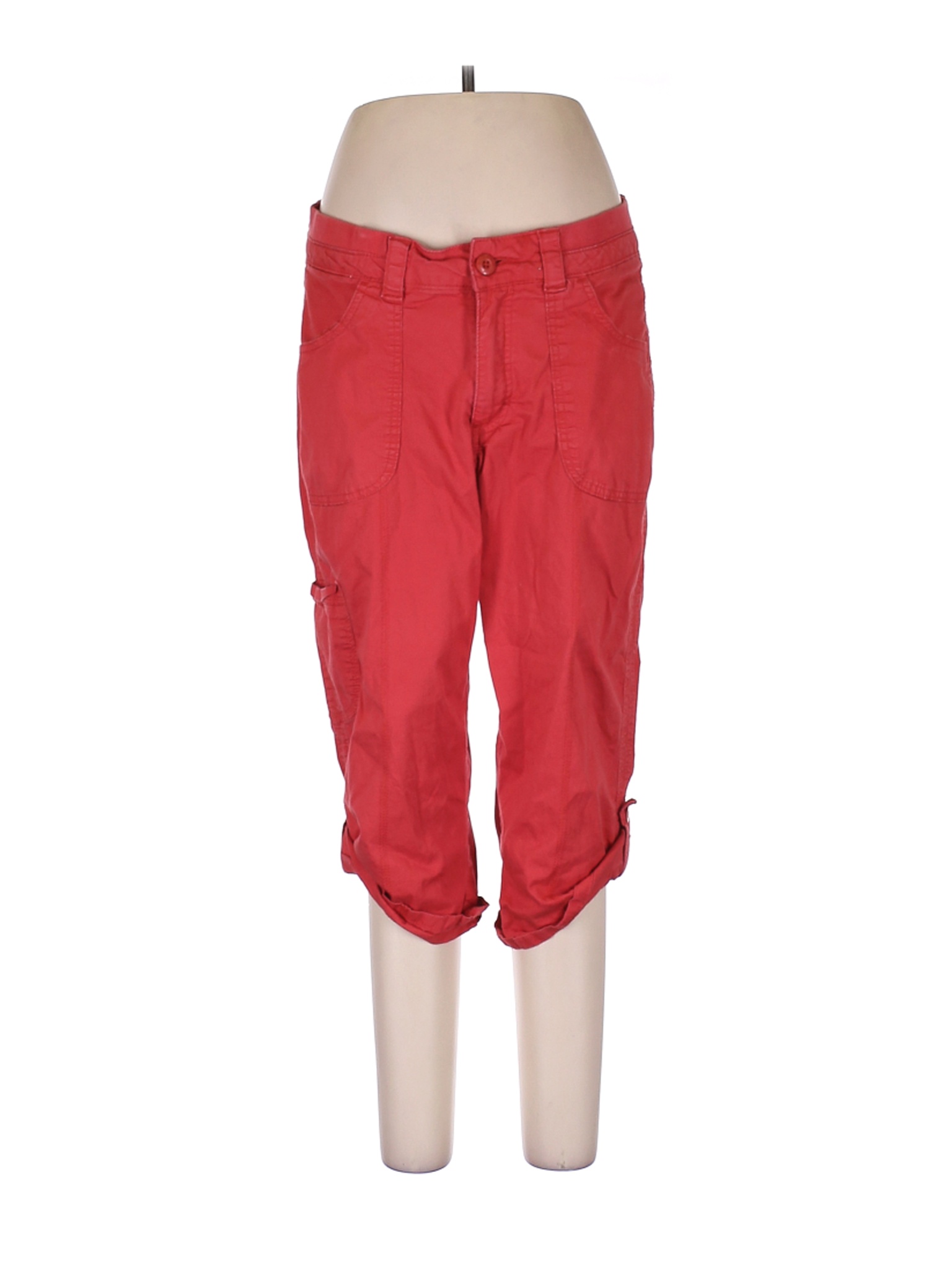 cargo pants with red stripe