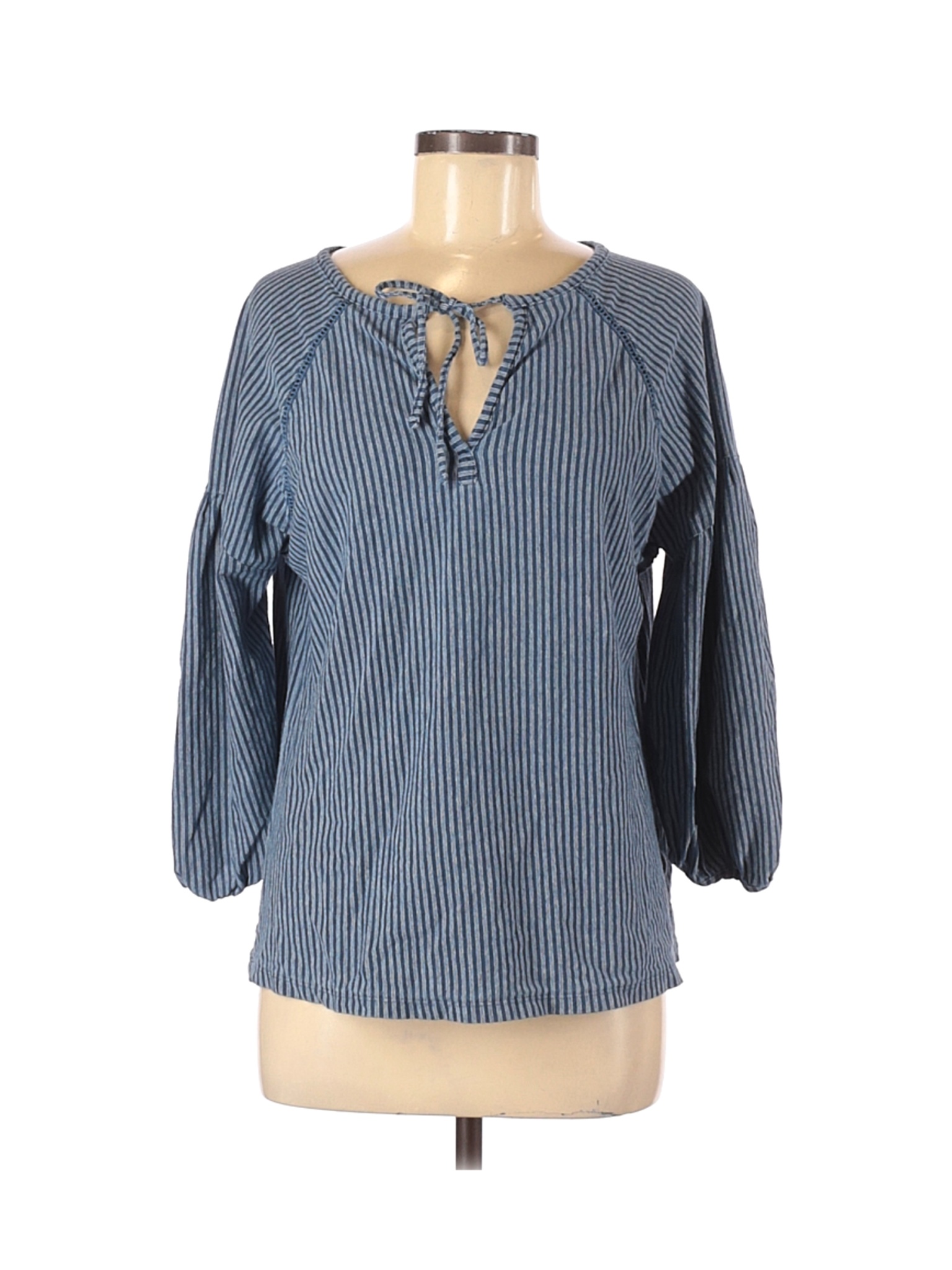 Universal Thread Women Blue Long Sleeve T-Shirt M | eBay