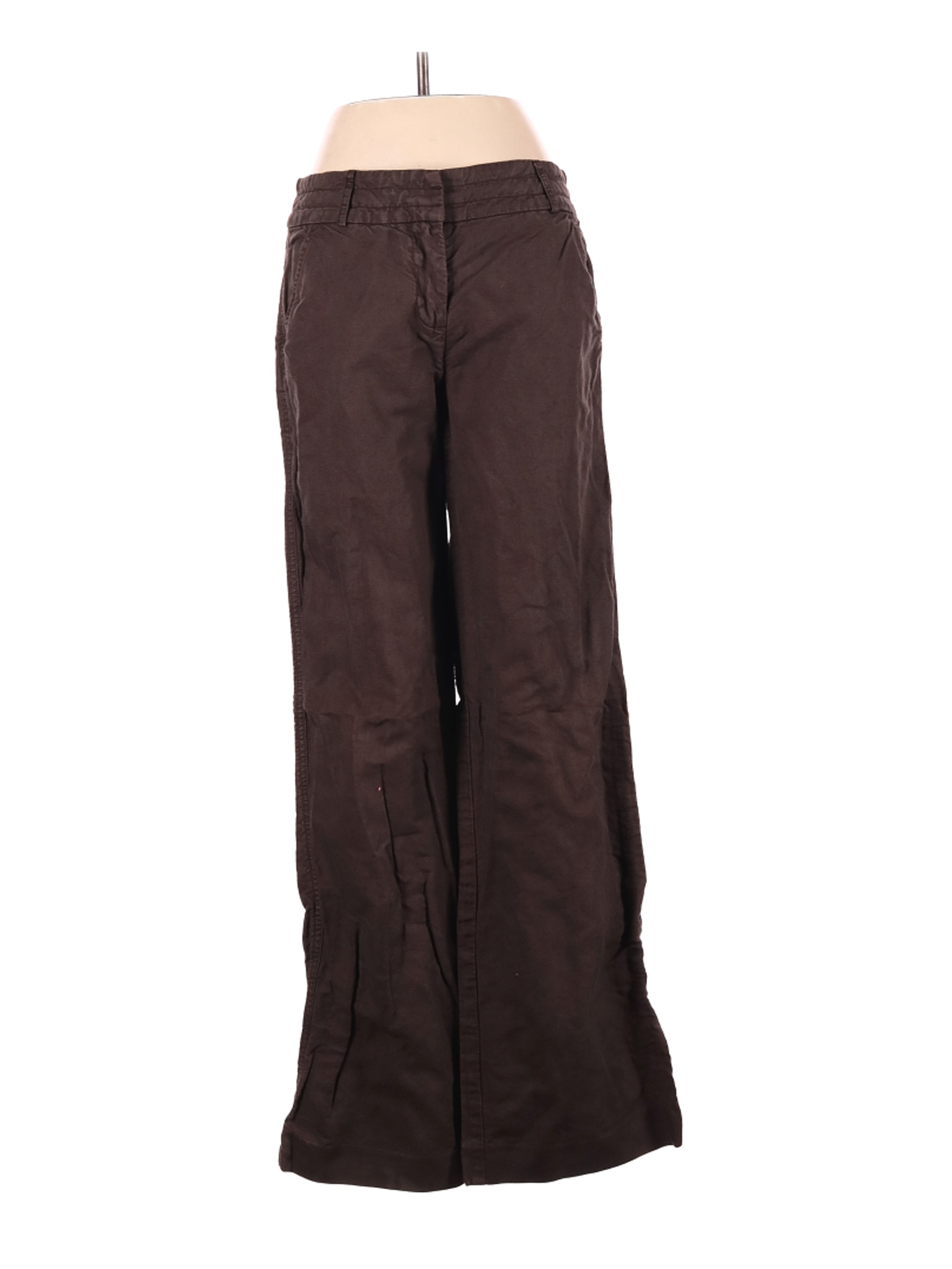 brown linen pants