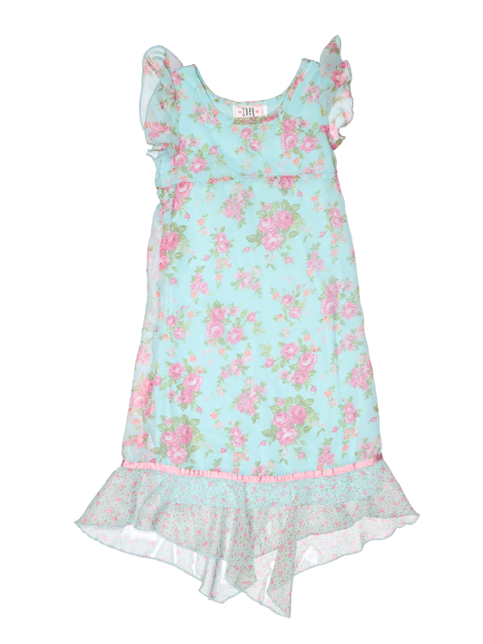Zoey Girls Blue Dress 6 | eBay
