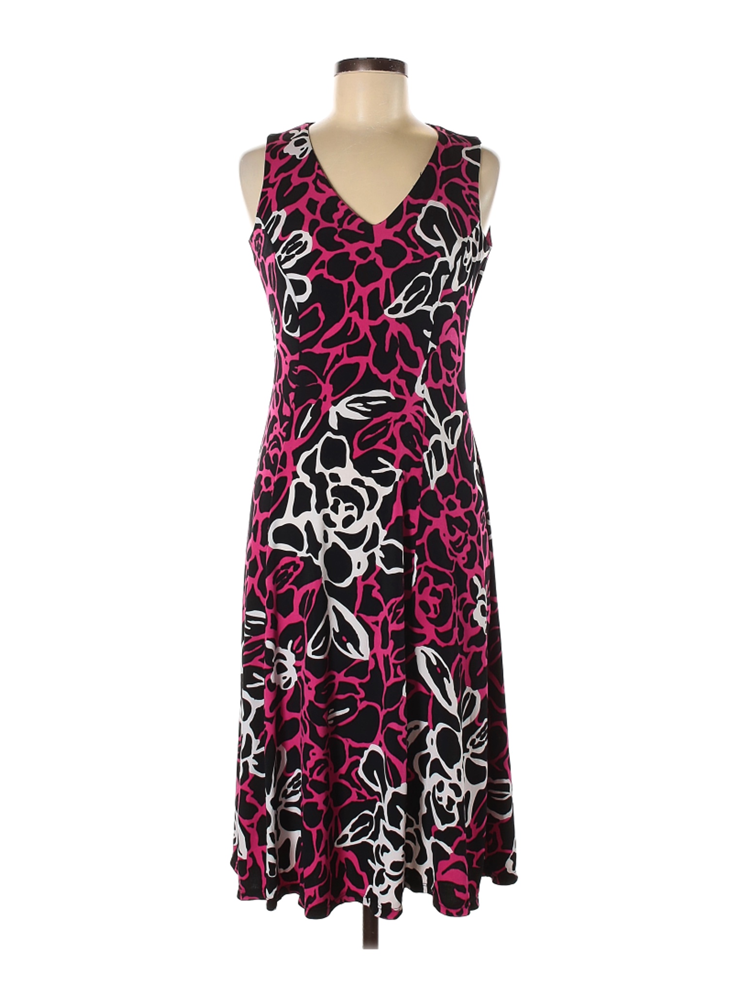 Julian Taylor Women Pink Casual Dress 6 | eBay
