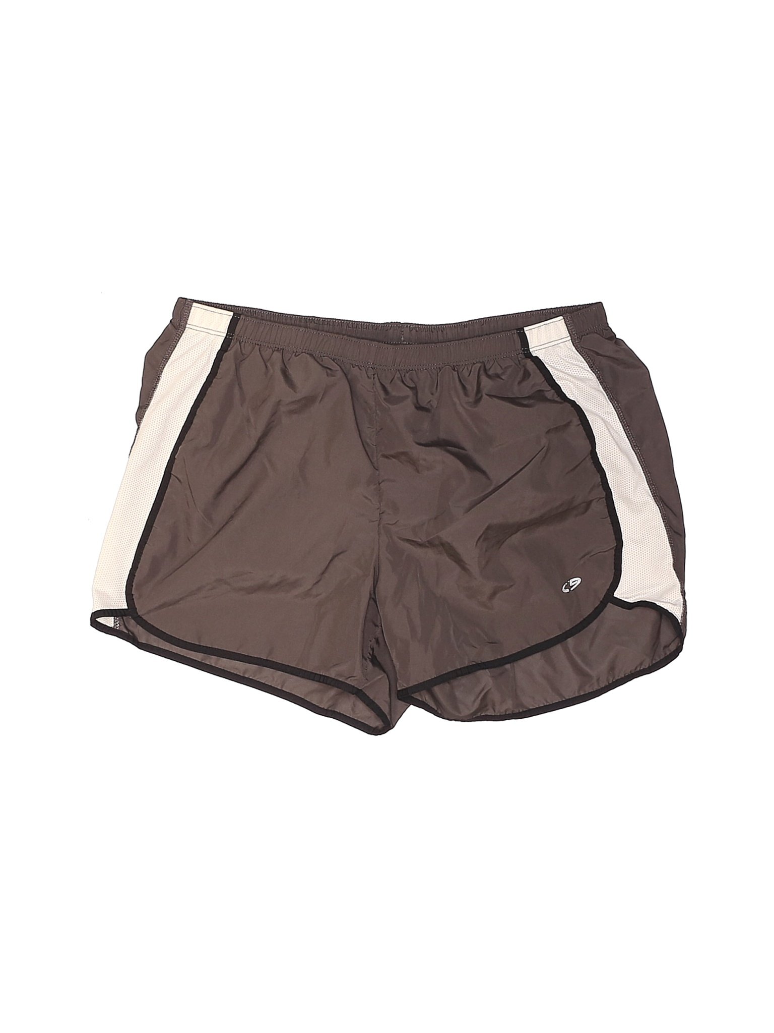 brown athletic shorts