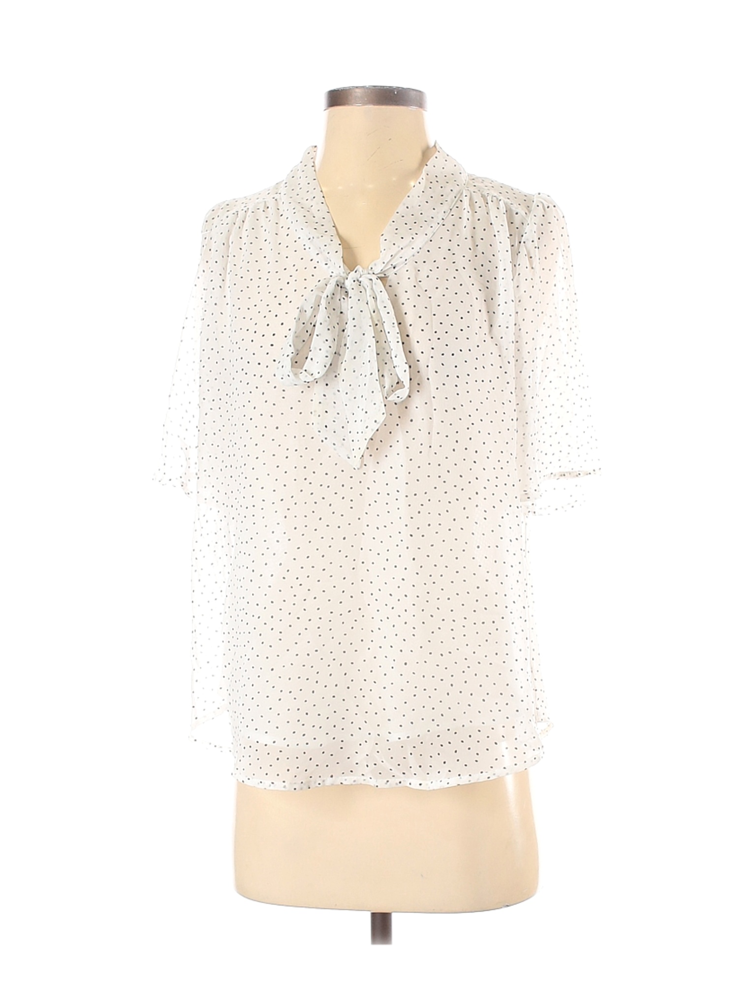Sienna Sky Women White Short Sleeve Blouse S | eBay
