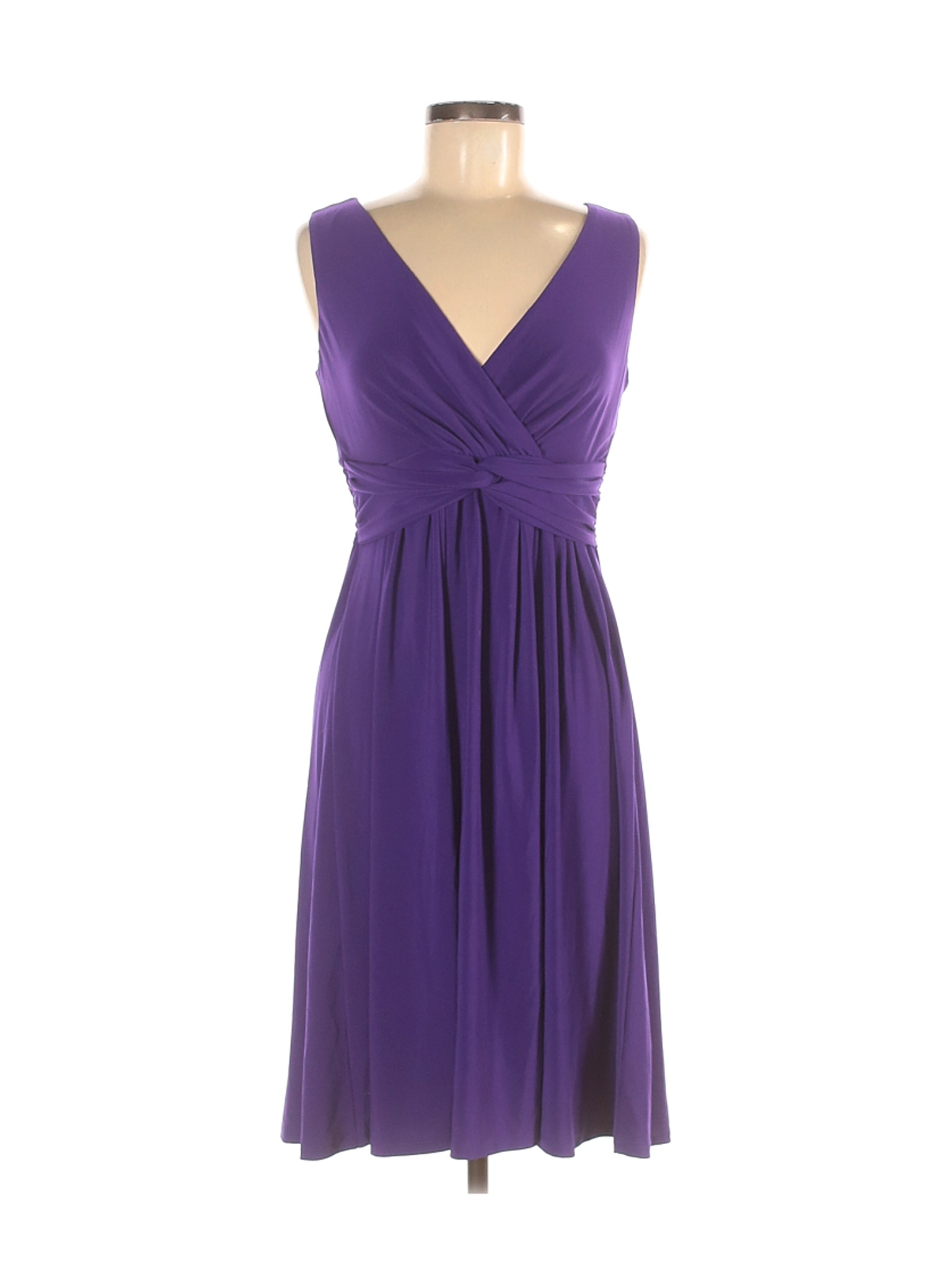 Chaps Women Purple Casual Dress M | eBay