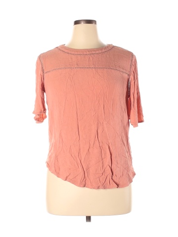 Top Short Sleeve By Ava & Viv Size: Xxl