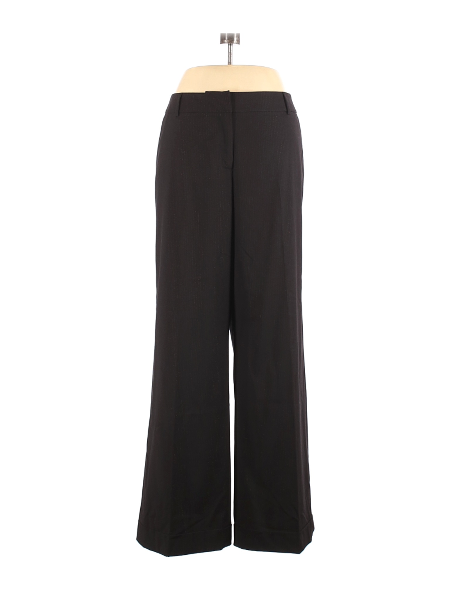 Lane Bryant Women Black Dress Pants 16 Plus | eBay