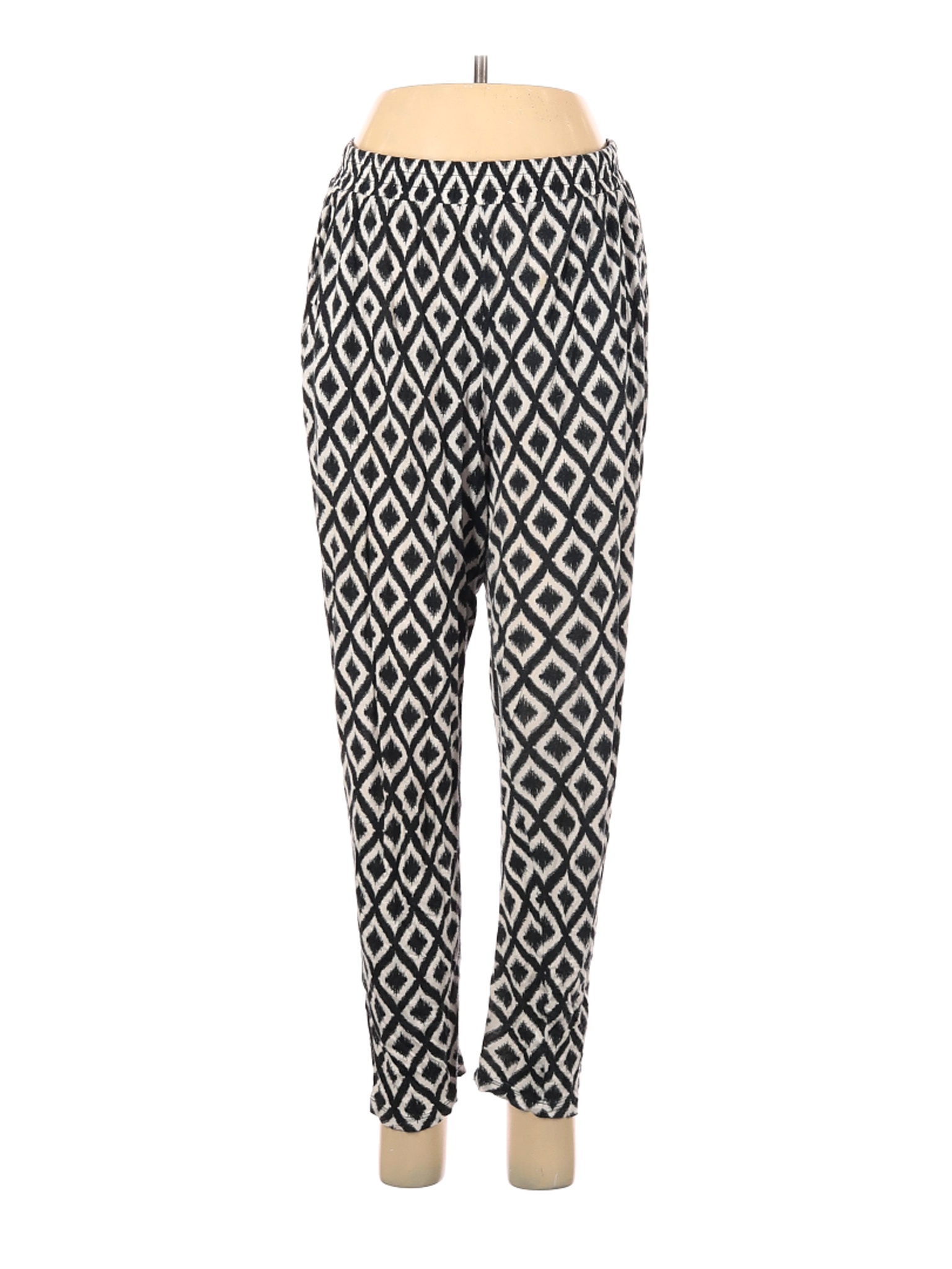 H&M Women Black Casual Pants M | eBay