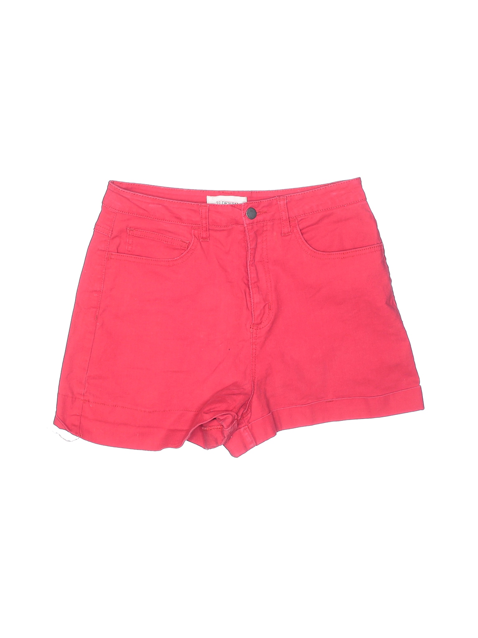 2.1 DENIM Women Pink Denim Shorts 30W | eBay