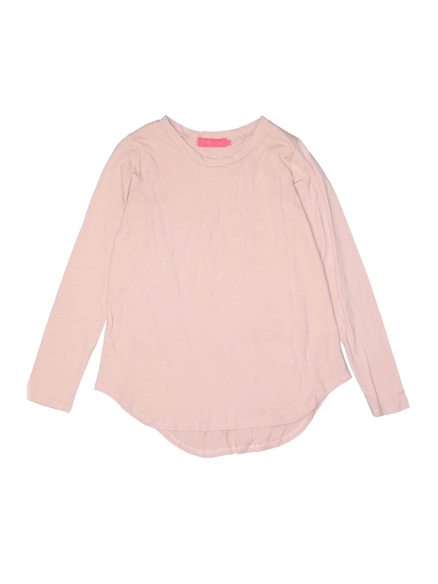 Me. n .u Girls Pink Long Sleeve T-Shirt L Youth | eBay