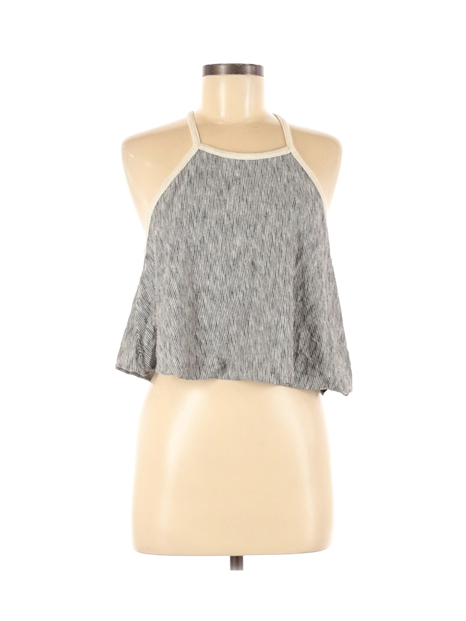 Zara Women Gray Tank Top M | eBay