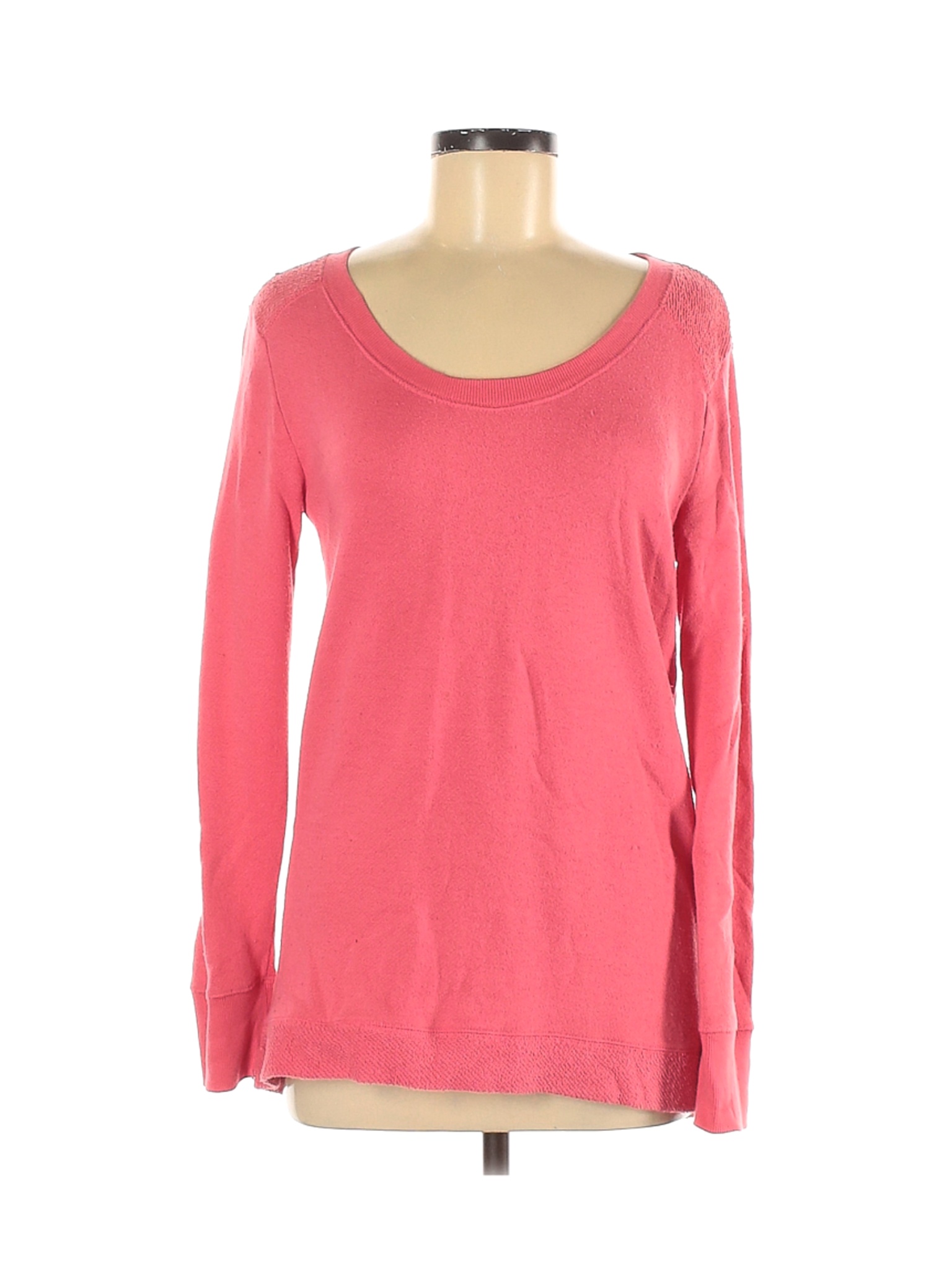 Mossimo Supply Co. Women Pink Sweatshirt M