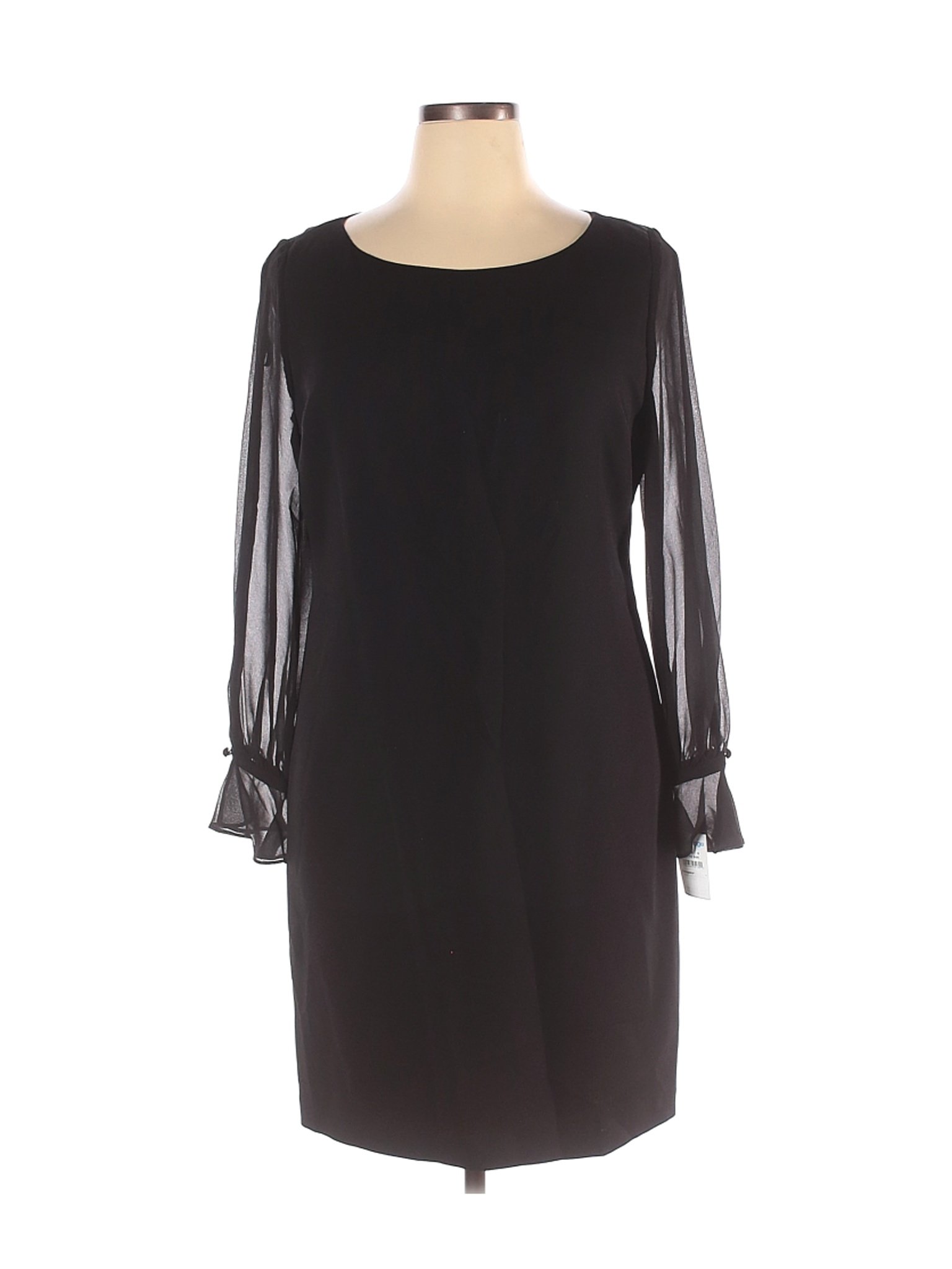 Karl Lagerfeld Paris Women Black Casual Dress 16 | eBay