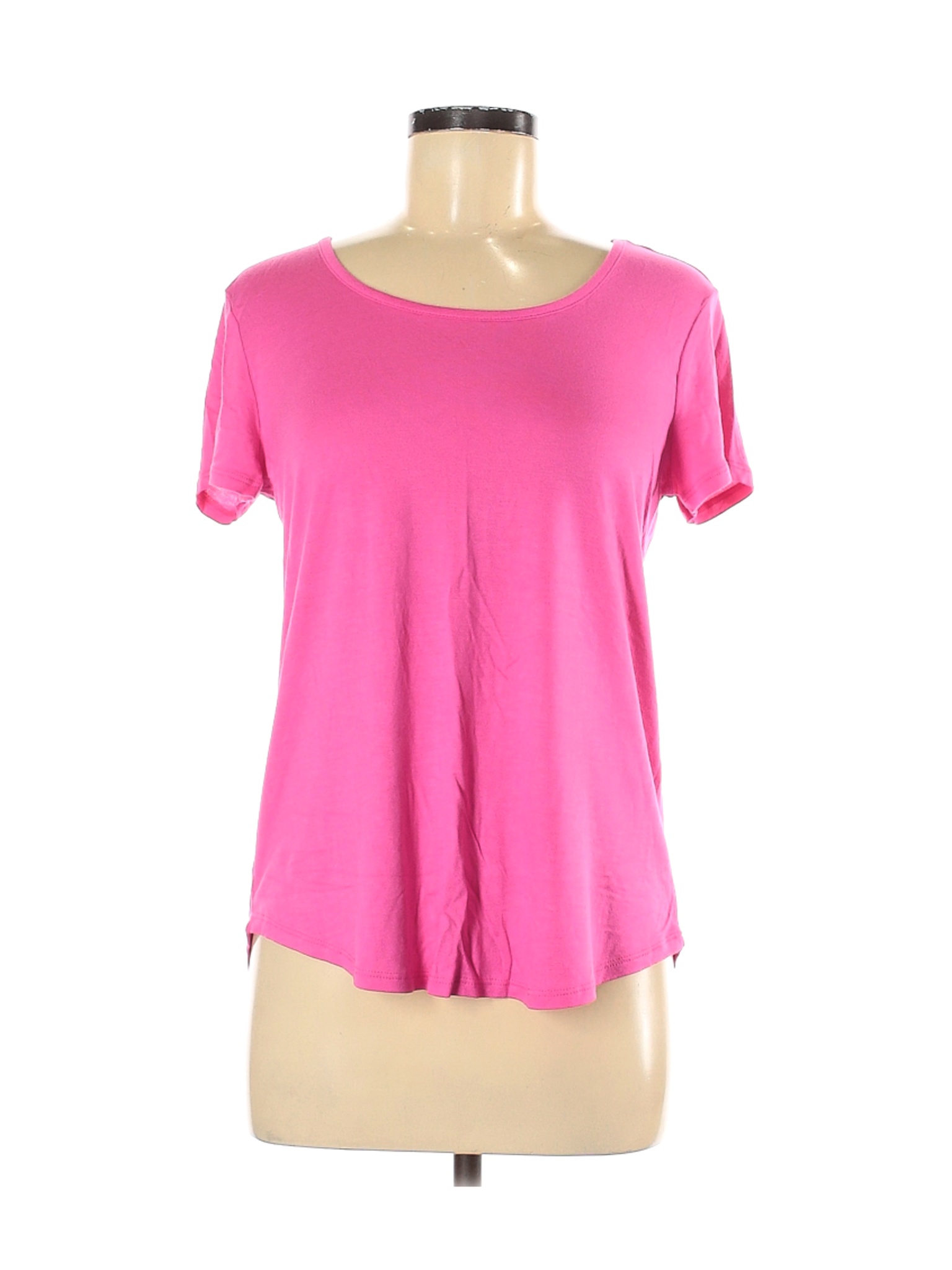 NWT Pink Rose Women Pink Short Sleeve Top M | eBay
