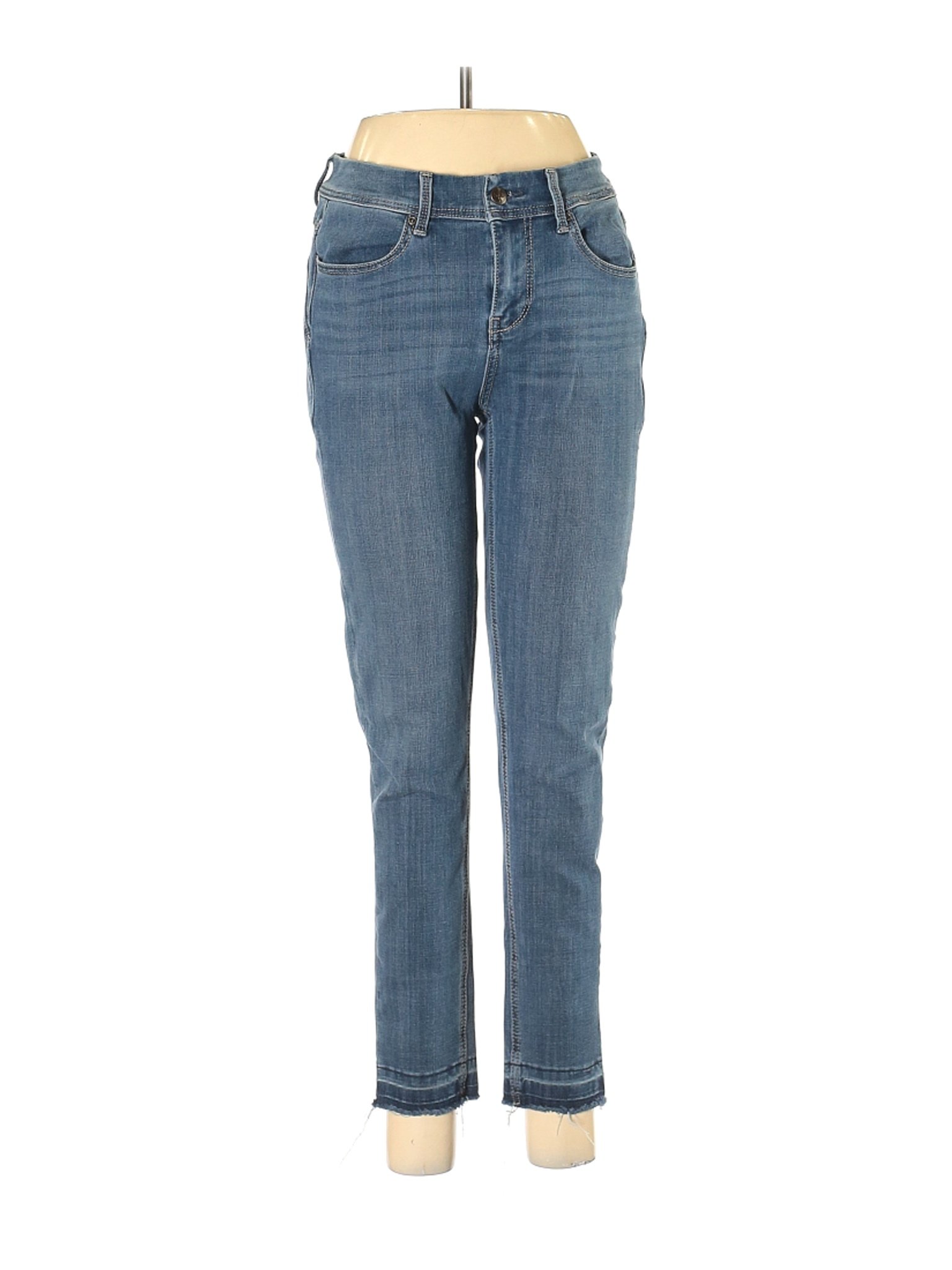 NYDJ Solid Blue Jeans Size 6 - 64% off | thredUP