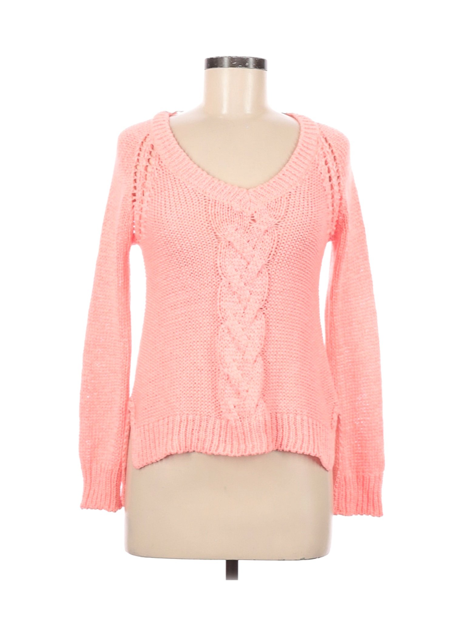 Zara Women Pink Pullover Sweater S | eBay