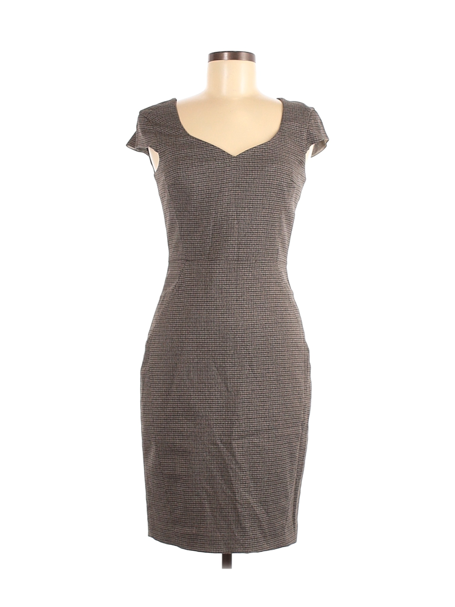 H&M Women Gray Cocktail Dress 6 | eBay