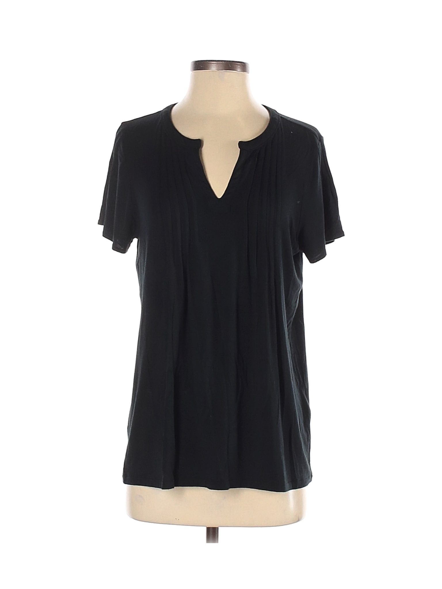 Banana Republic Factory Store Women Black Short Sleeve Top S | eBay