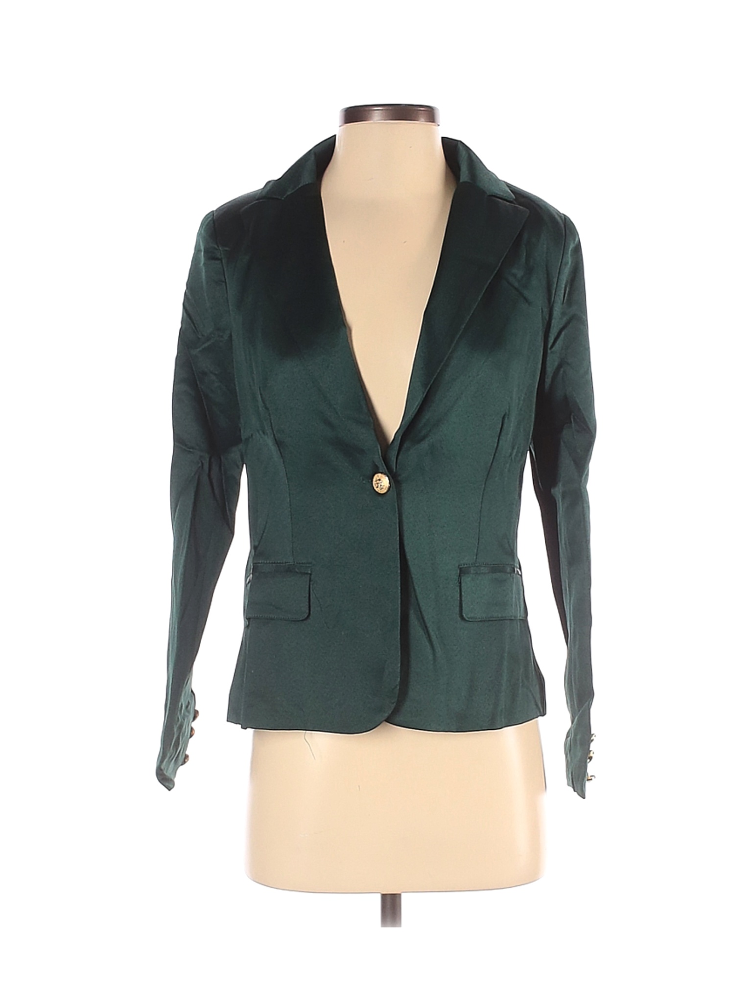 NWT Available Women Green Blazer S | eBay