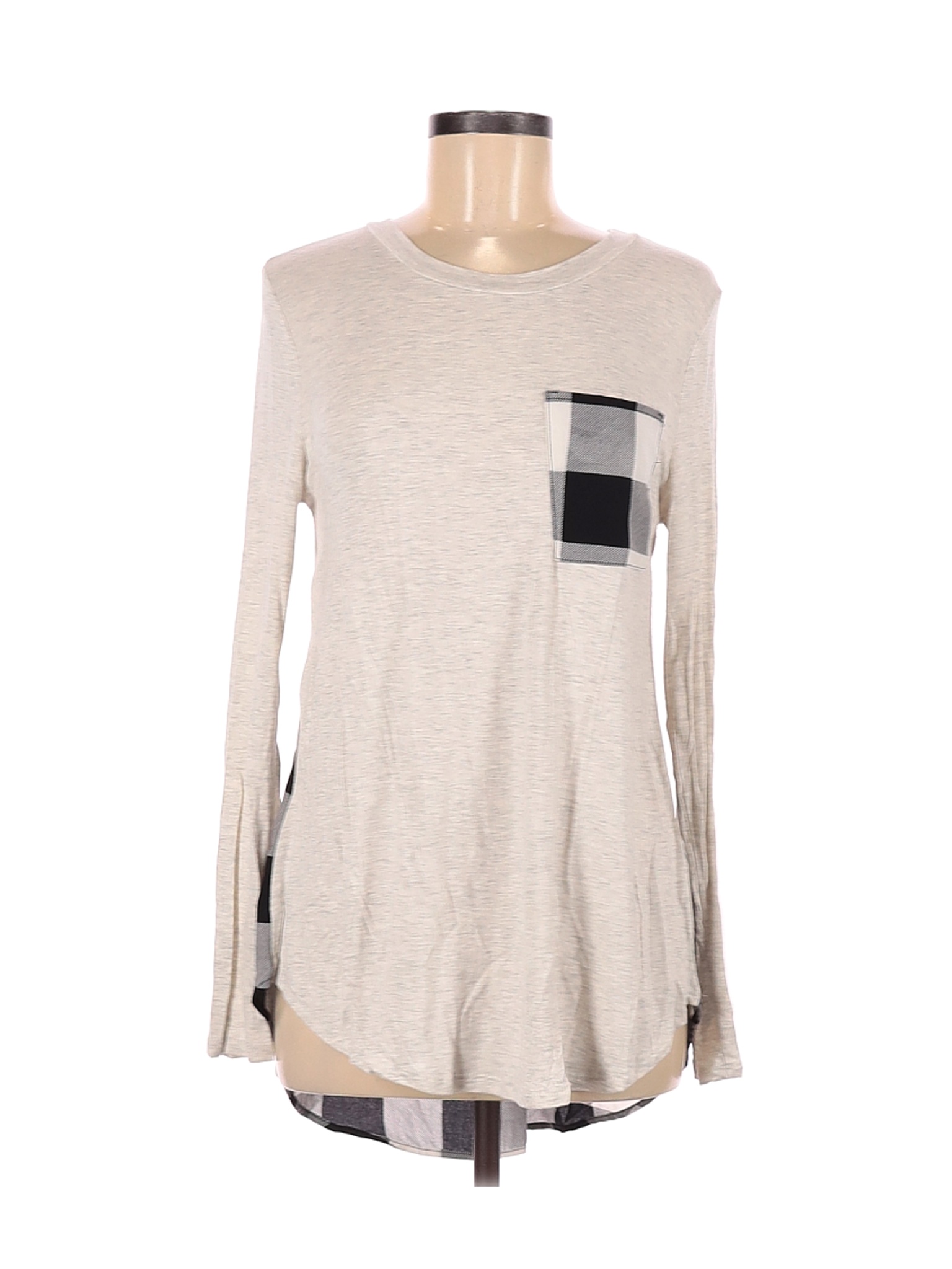 12pm by Mon Ami Women Brown Long Sleeve T-Shirt M | eBay