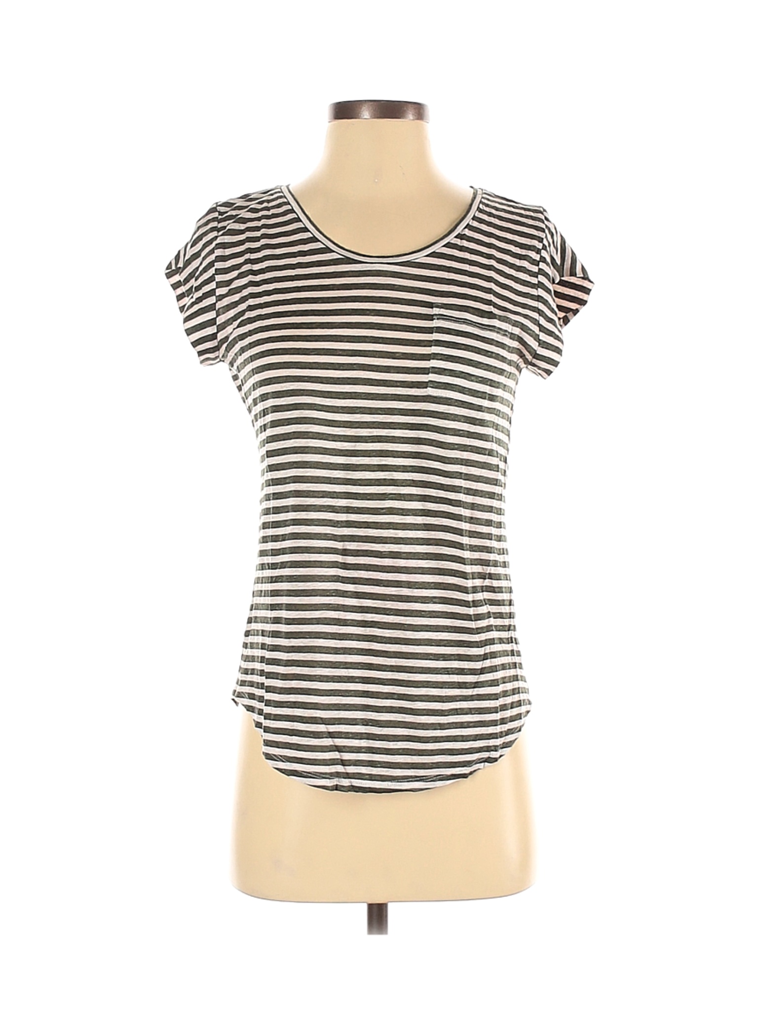 Ann Taylor LOFT Women Green Short Sleeve T-Shirt S | eBay