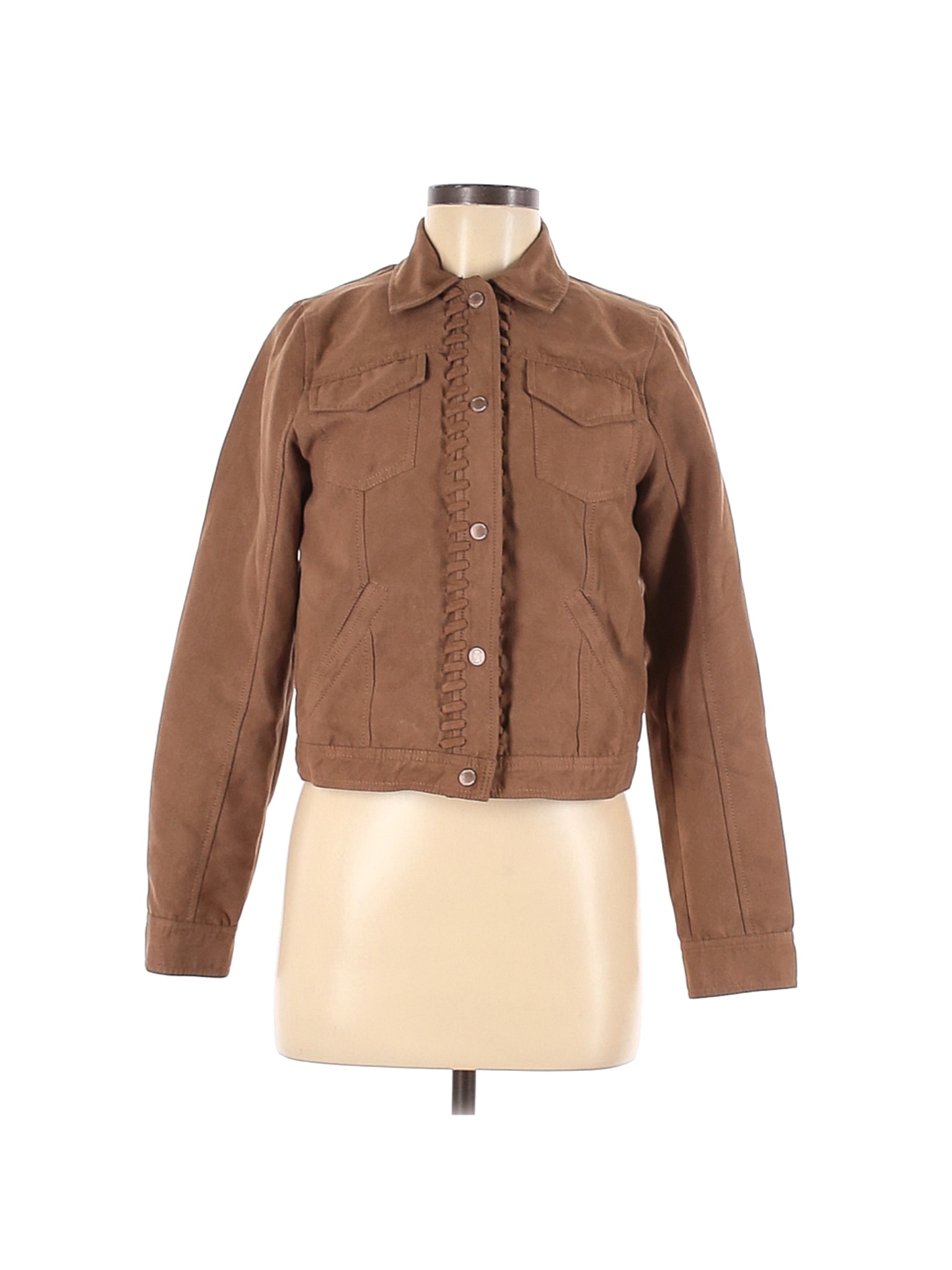 Hollister Women Brown Jacket M | eBay