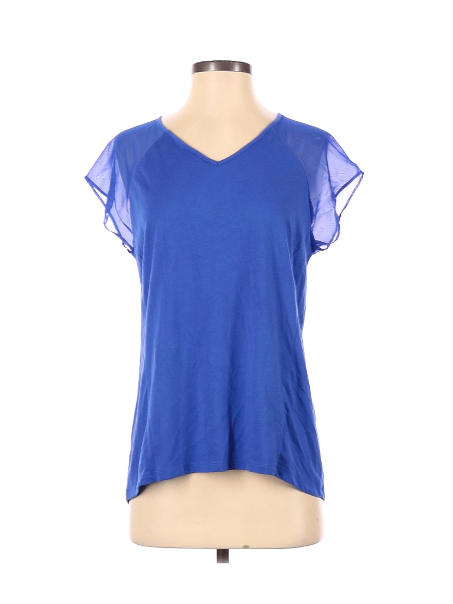 Cato Women Blue Short Sleeve Top S | eBay