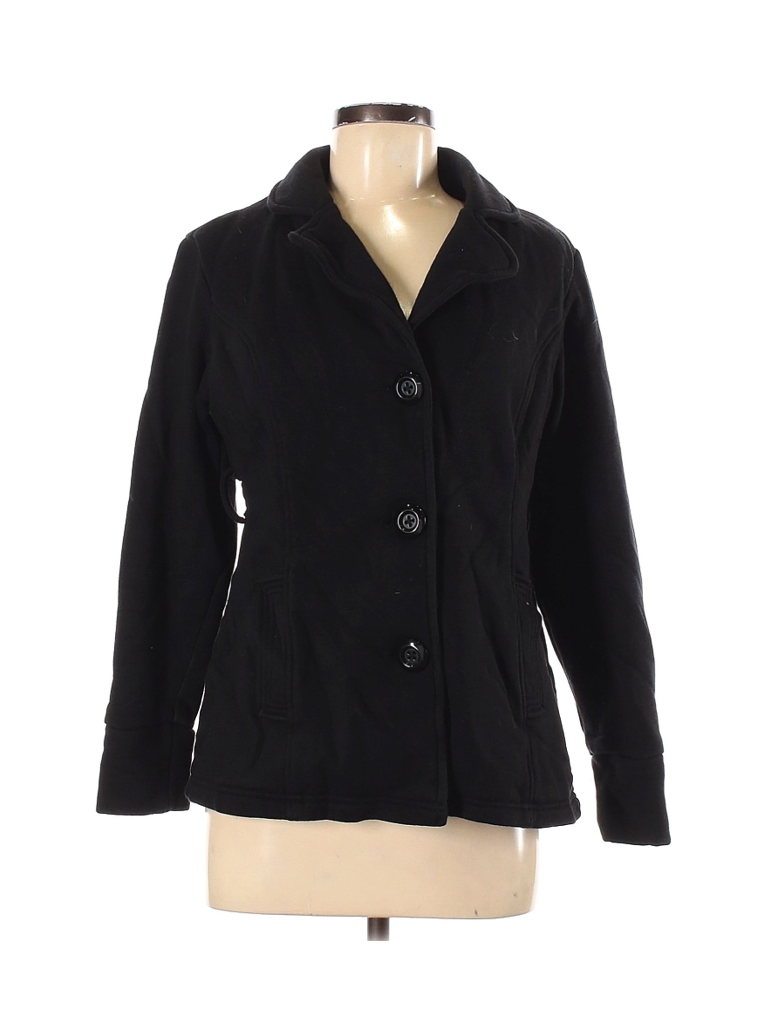 Jones New York Women Black Coat M | eBay