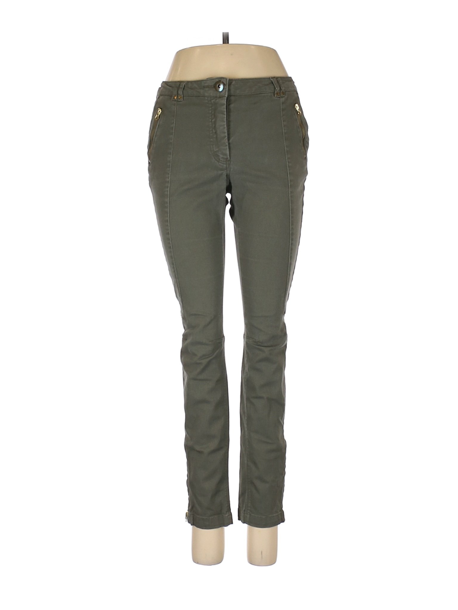 H&M Women Green Jeans 6 | eBay