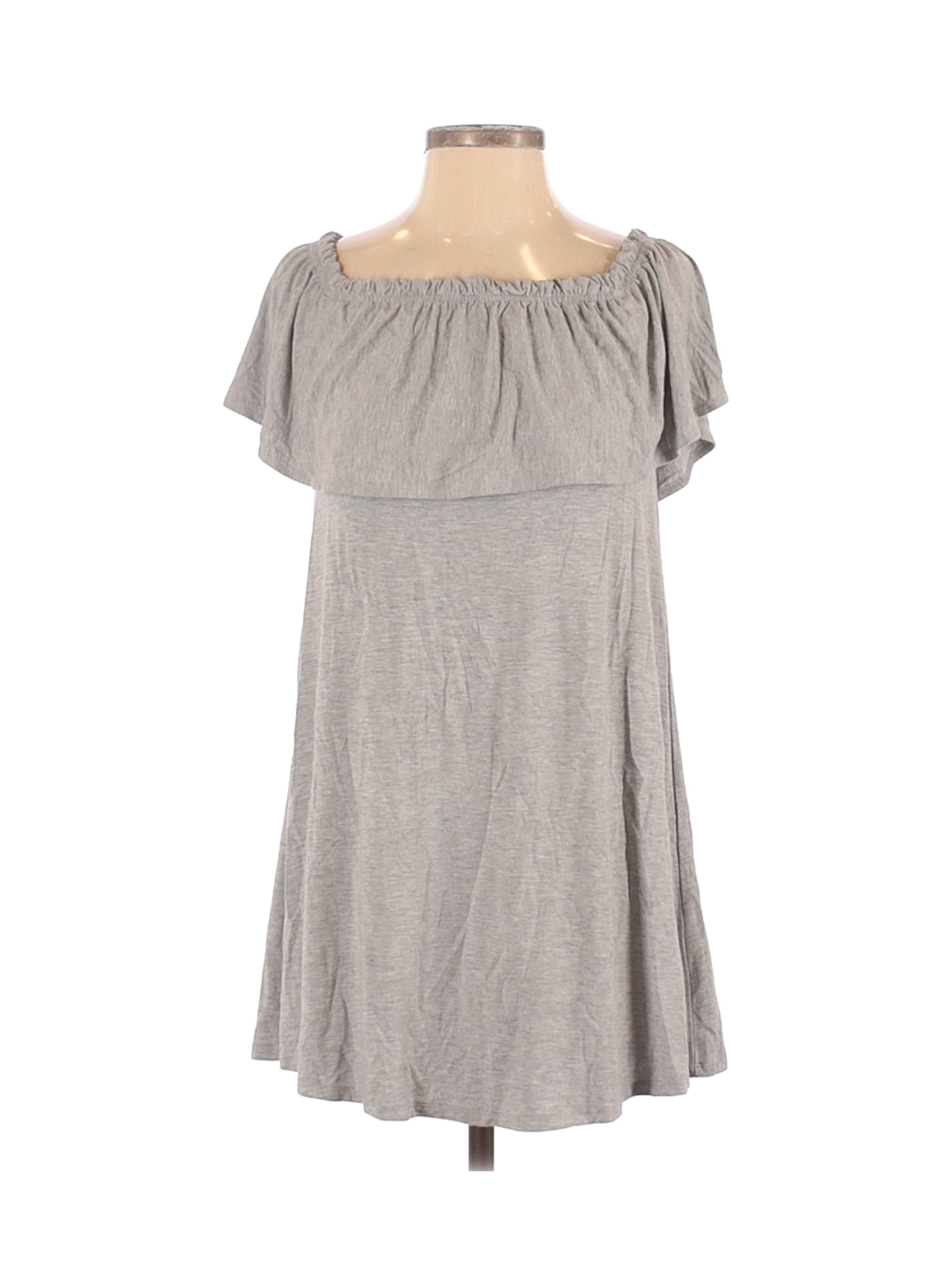 Abercrombie & Fitch Women Gray Casual Dress S | eBay