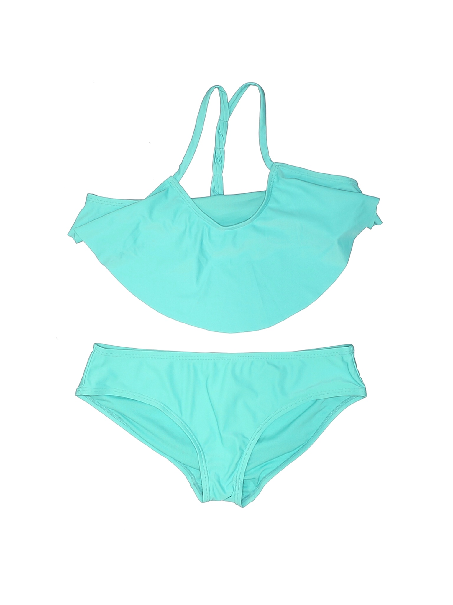 Old Navy Women Blue Two Piece Swimsuit 16 eBay