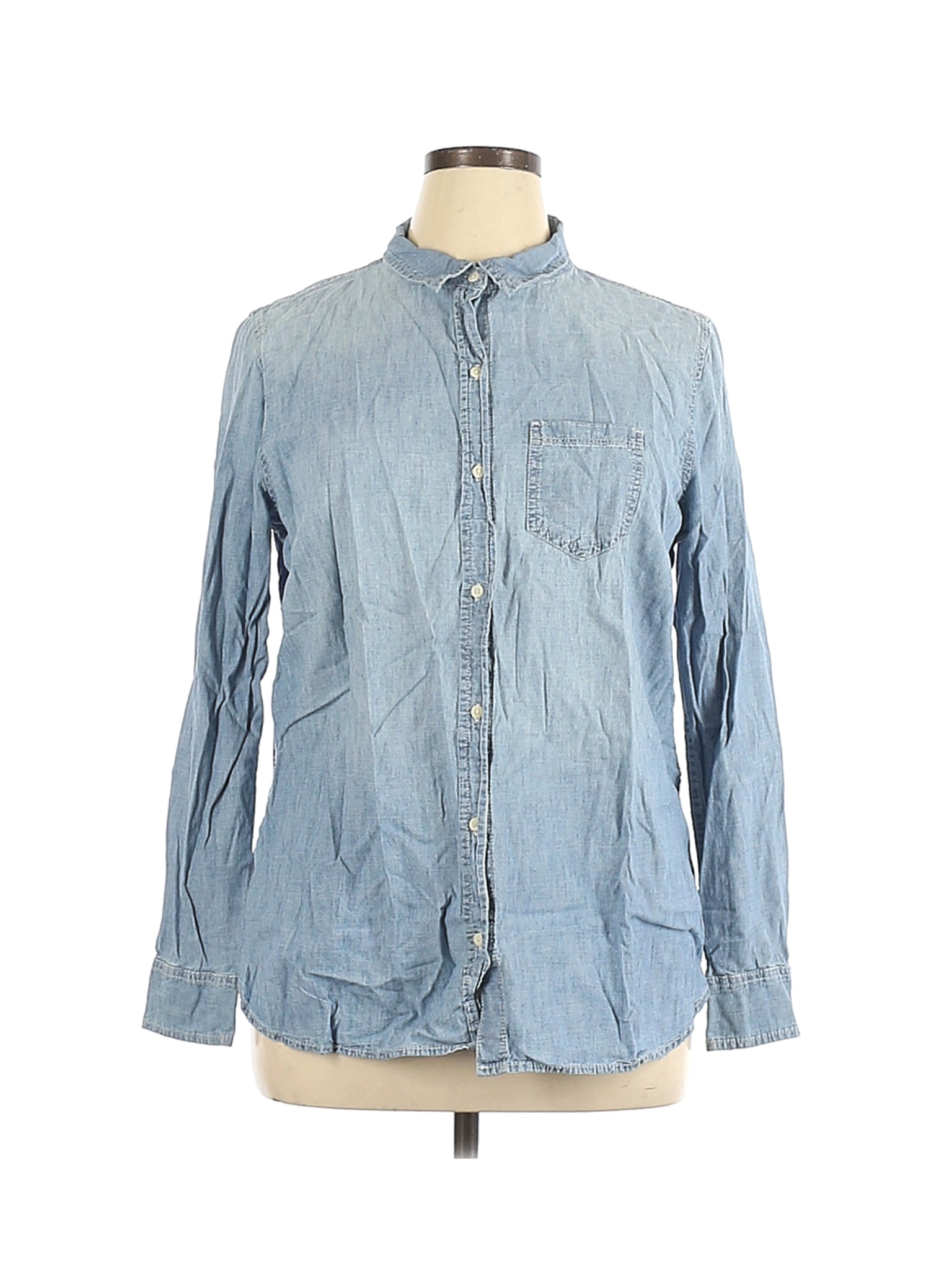 gaps in button down shirts