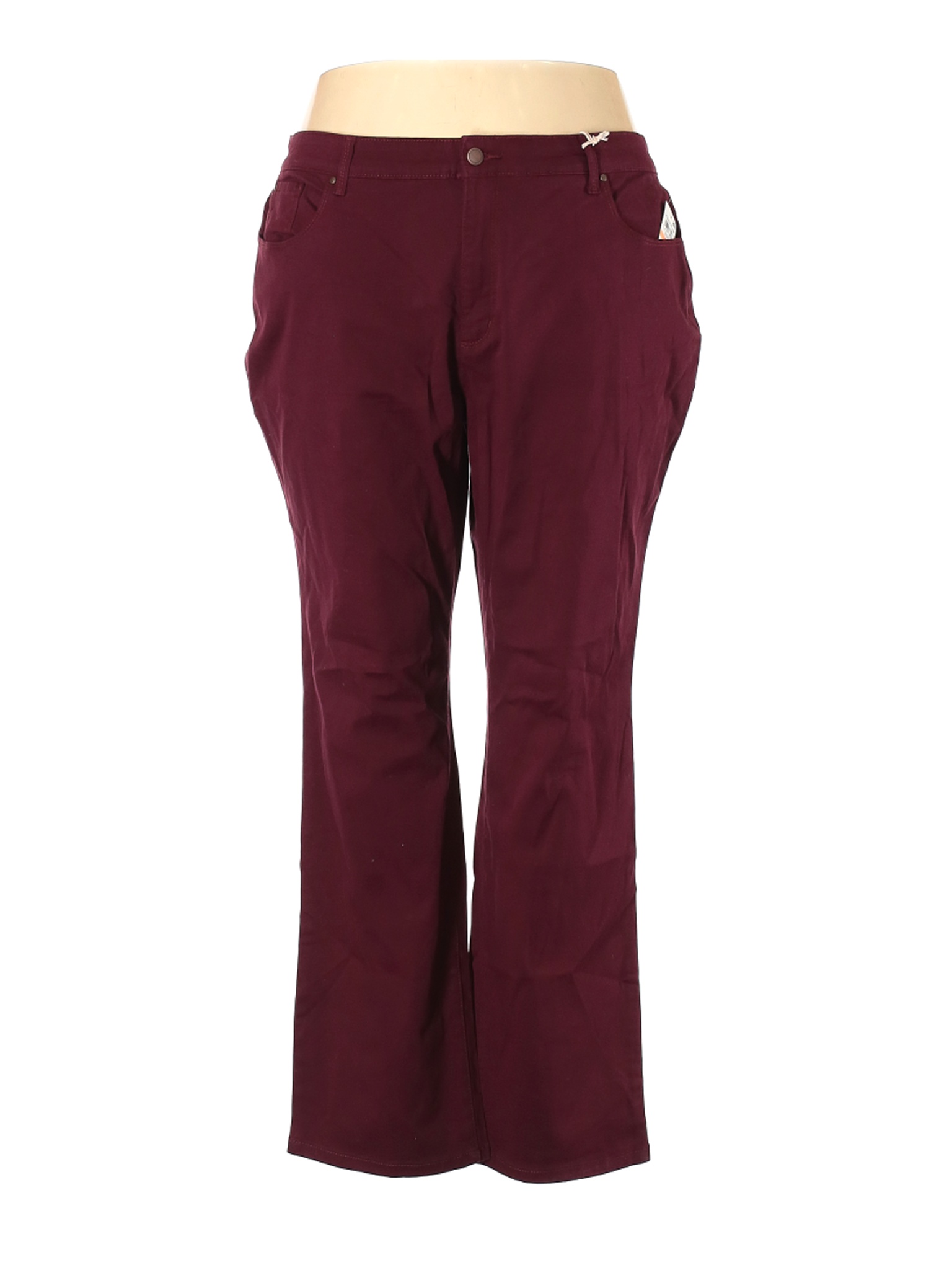 NWT Charter Club Women Red Casual Pants 24 Plus | eBay