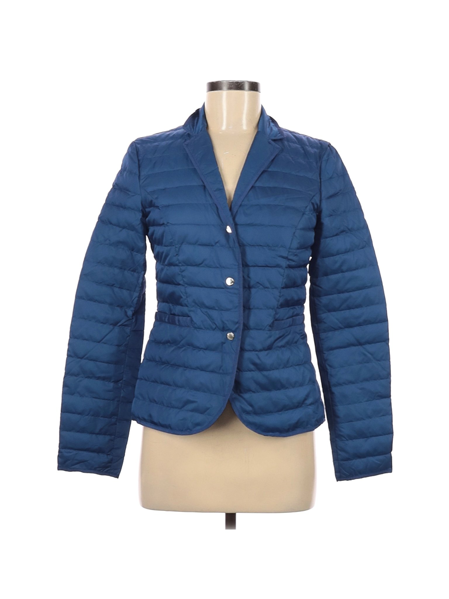 massimo dutti blue coat