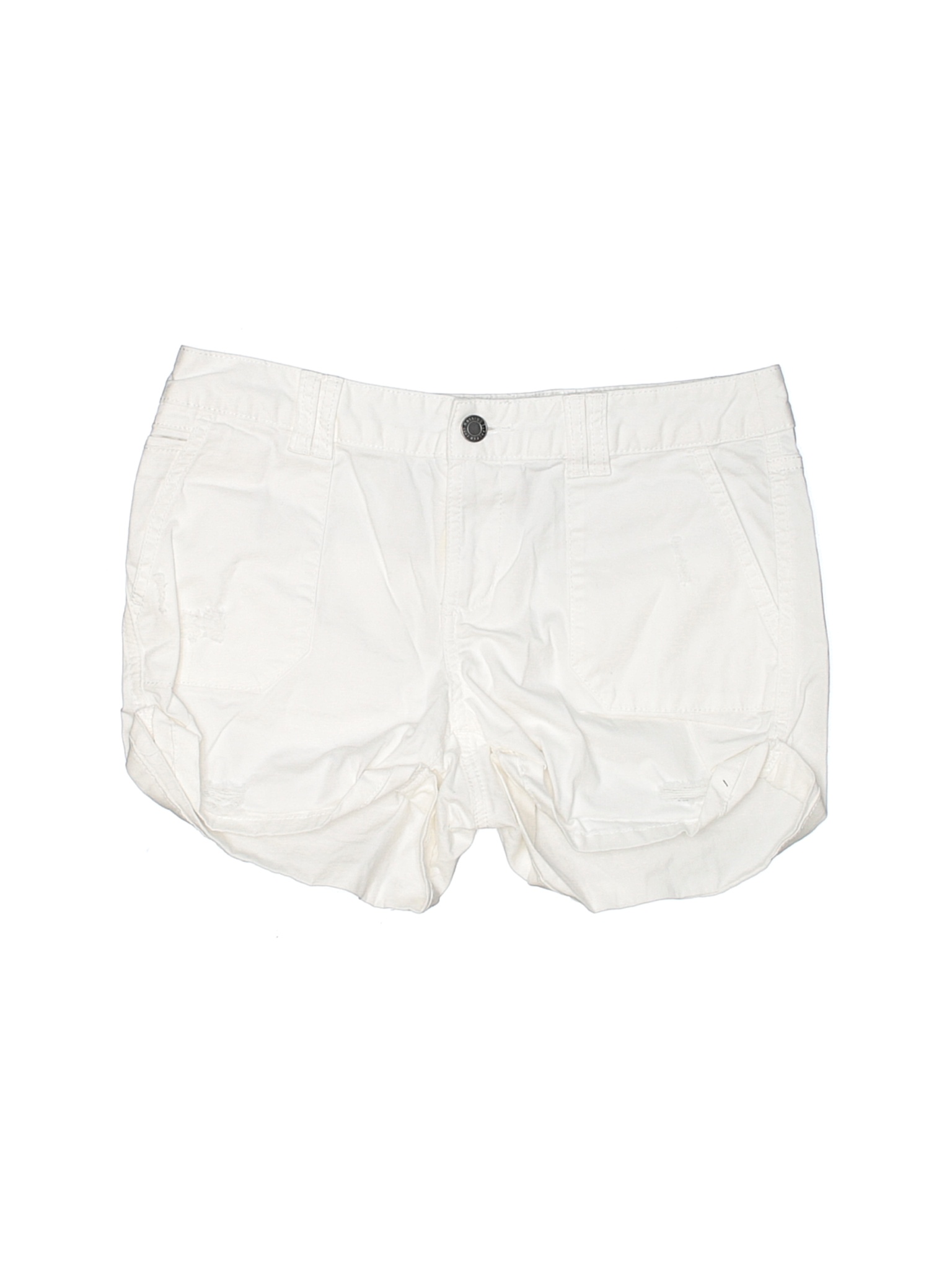 Mossimo Supply Co. Women White Denim Shorts 2 | eBay