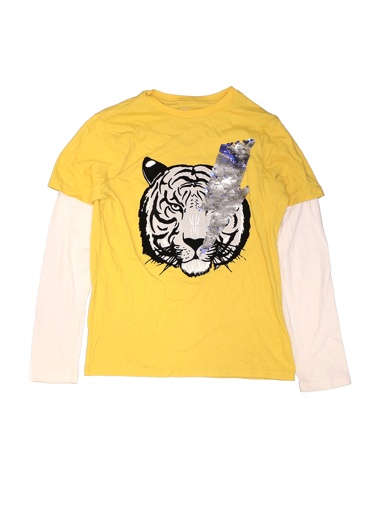 Wonder Nation Boys Yellow Long Sleeve T-Shirt 14 | eBay