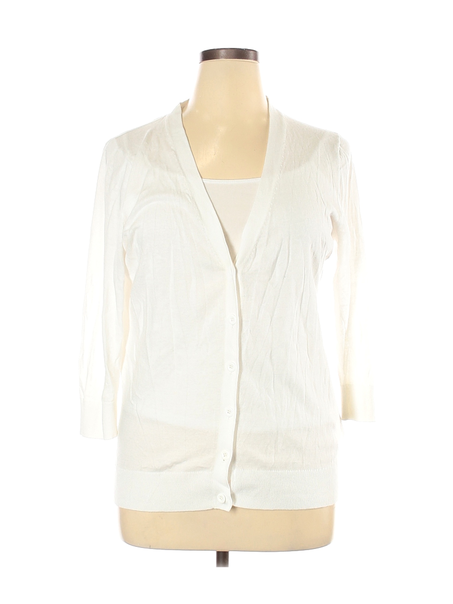 Gap Outlet Women White Cardigan XL | eBay