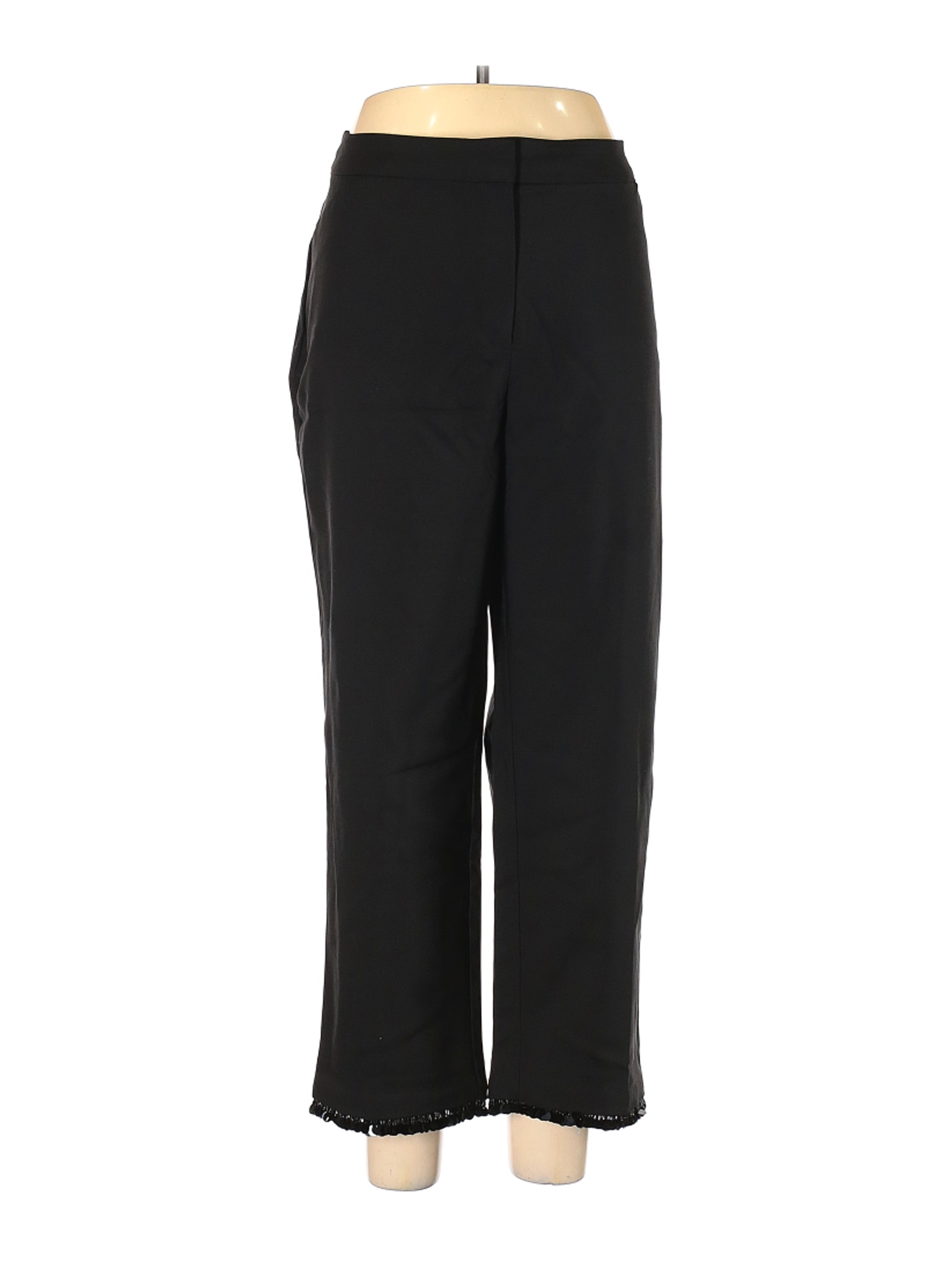 Chico's Women Black Dress Pants XL | eBay