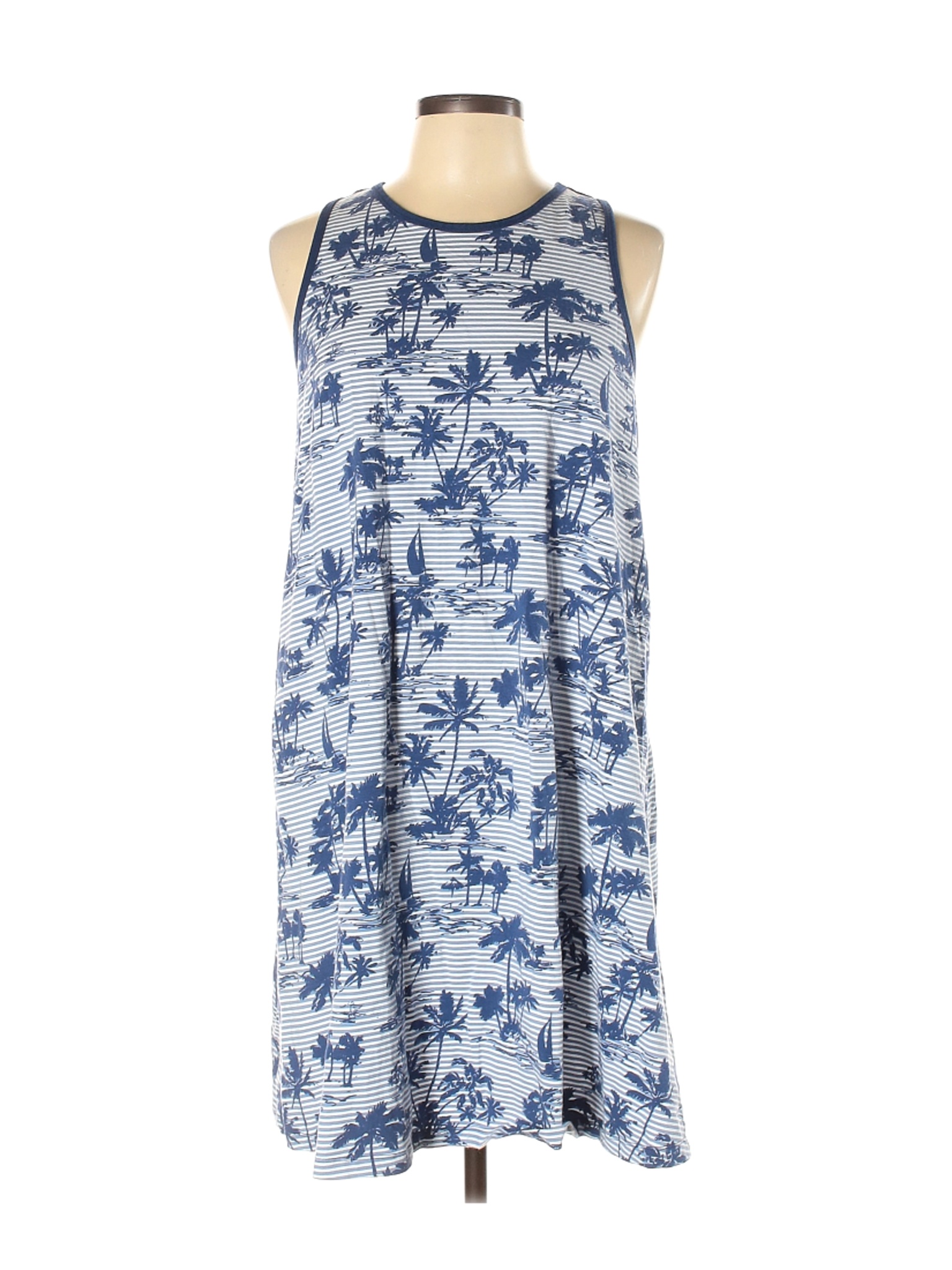 Vineyard Vines Women Blue Casual Dress L | eBay