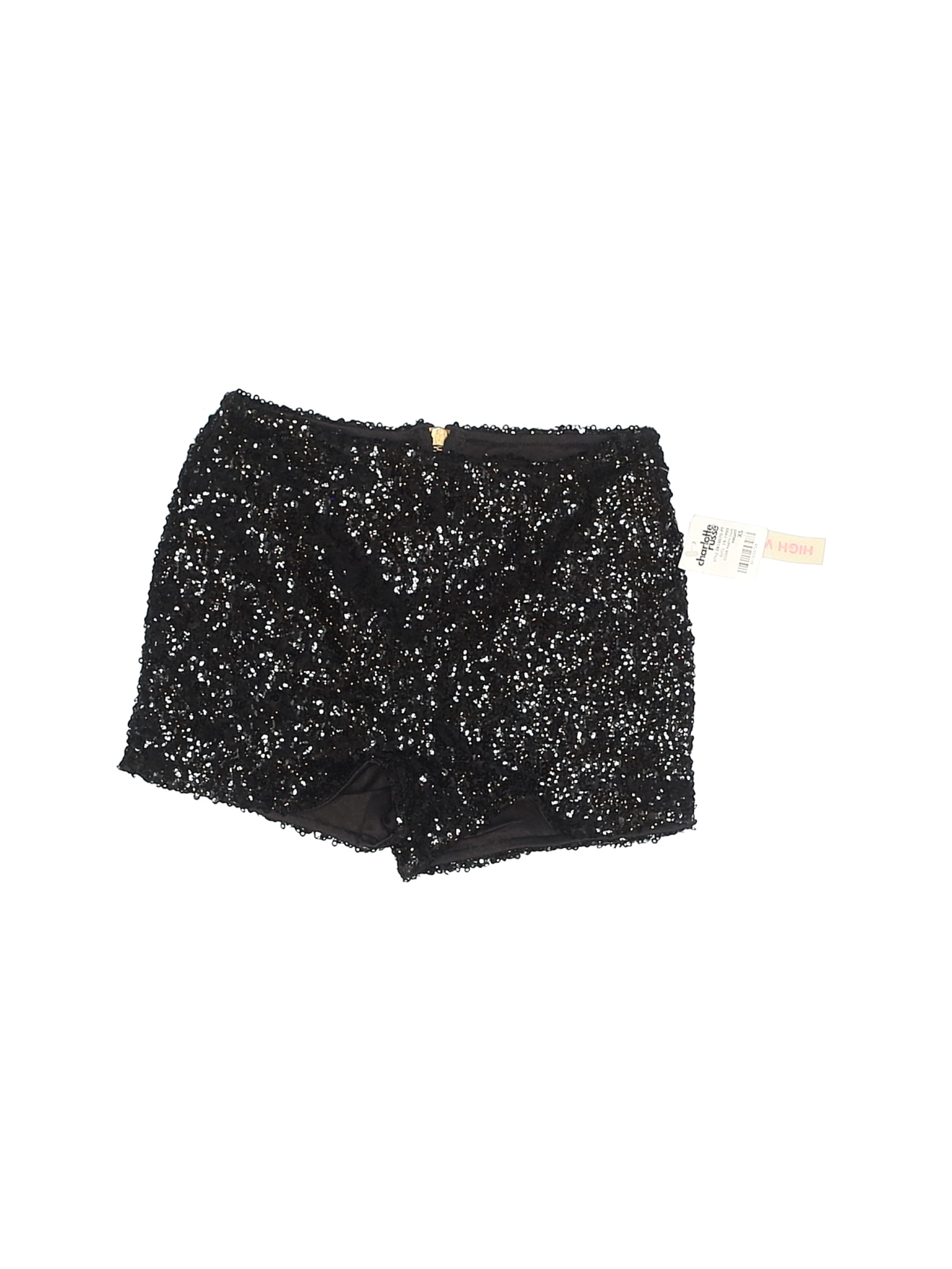 NWT Charlotte Russe Women Black Shorts XS | eBay