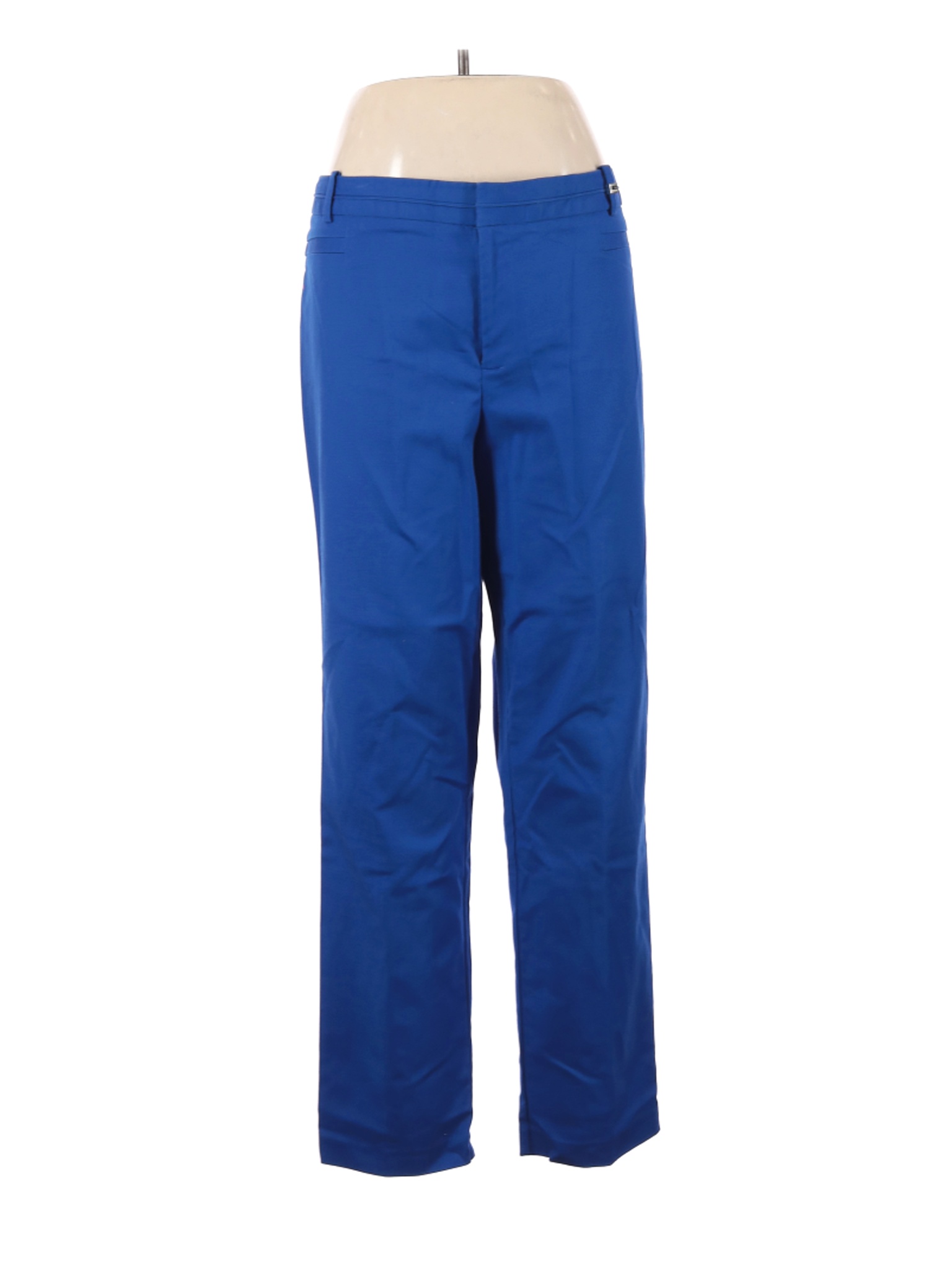 Calvin Klein Women Blue Dress Pants 16 | eBay