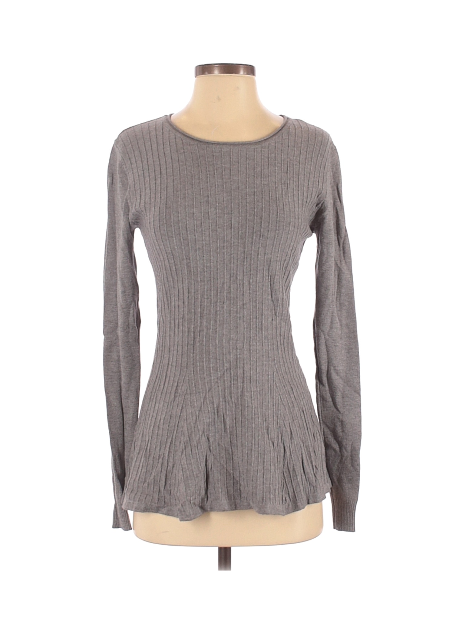 Villa Milano Women Gray Pullover Sweater S | eBay