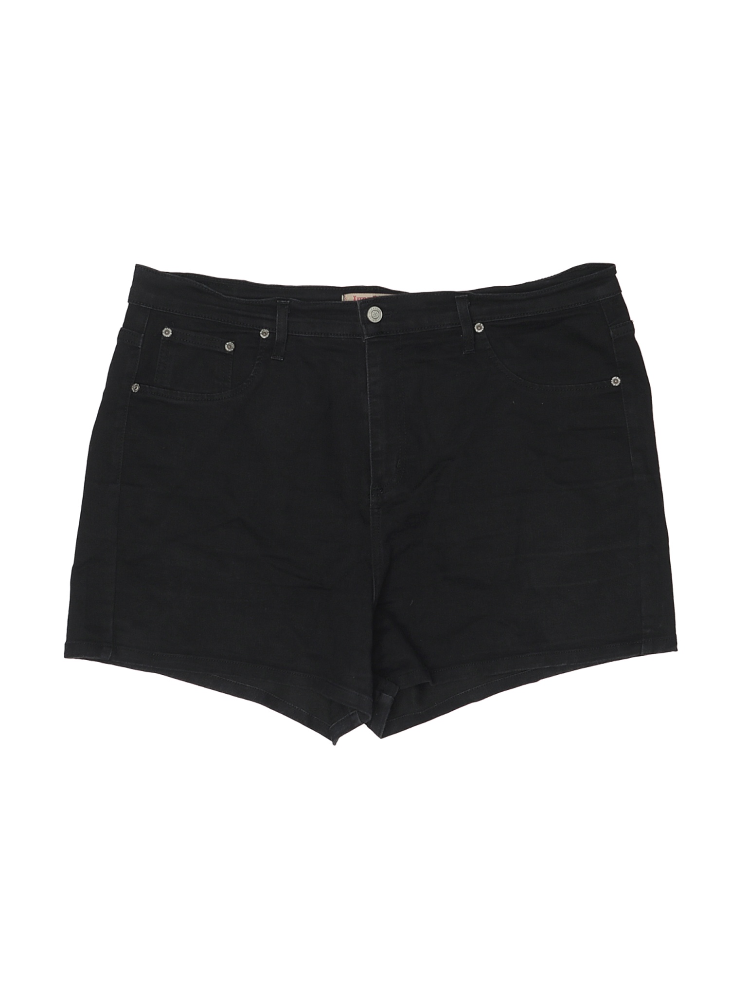Judy Blue Women Black Denim Shorts 3X Plus | eBay
