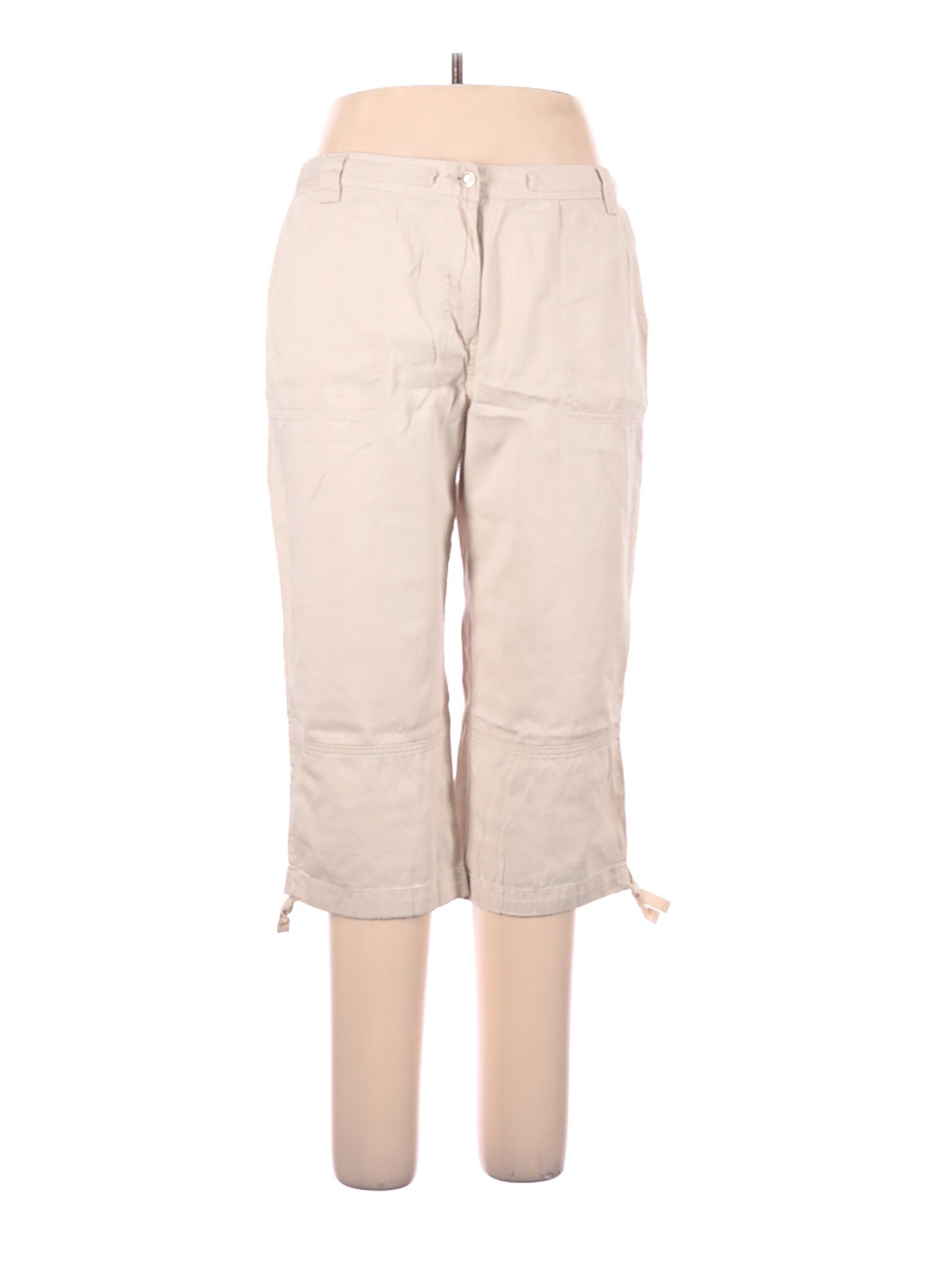 Style&Co Women Ivory Linen Pants 14 Petites | eBay