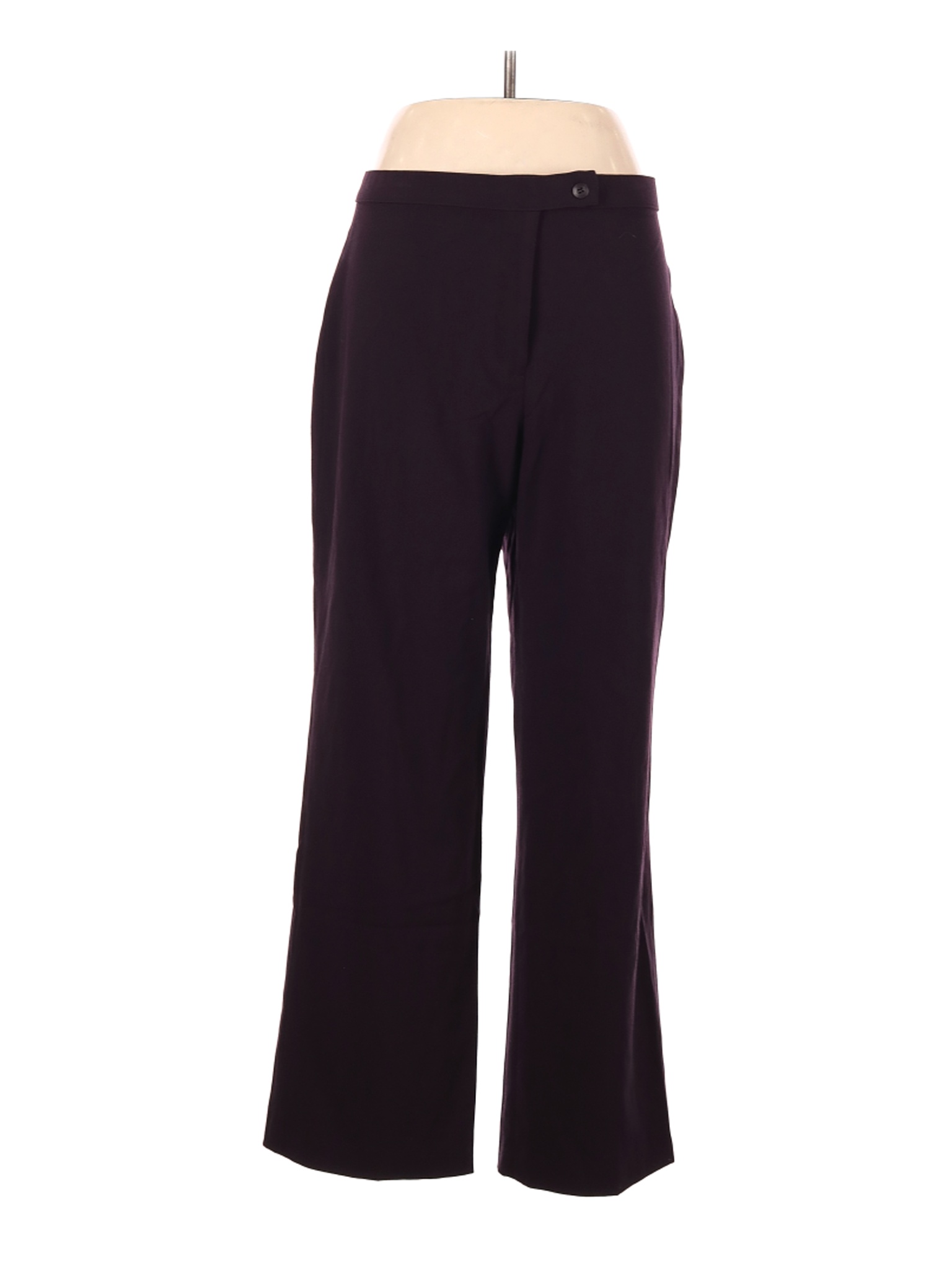 Haggar Women Purple Dress Pants 12 | eBay