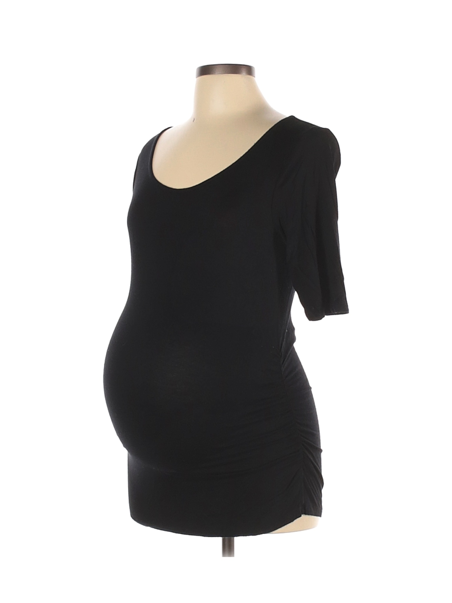 A:glow Women Black 3/4 Sleeve T-Shirt M Maternity | eBay