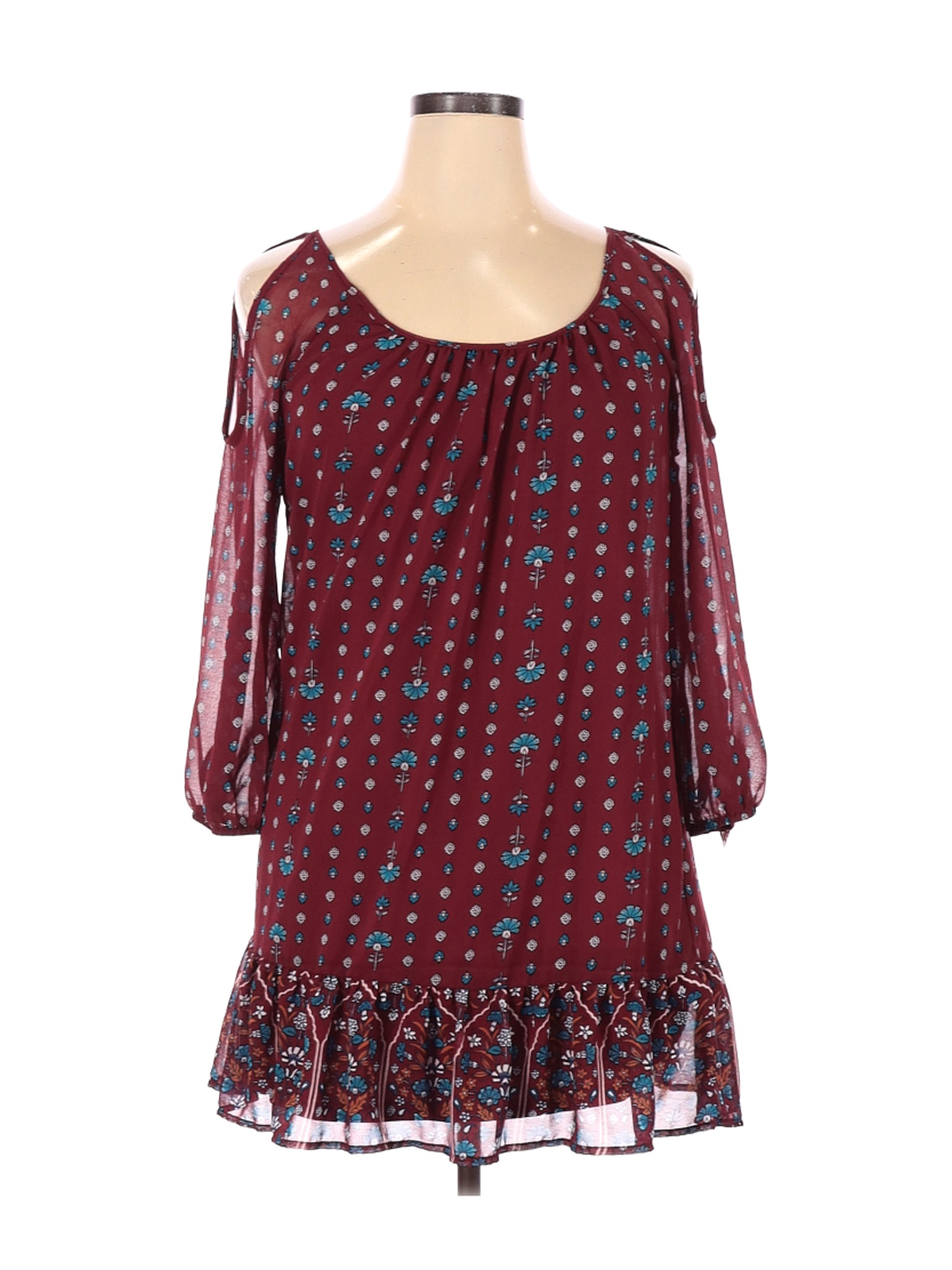 AUW Women Red Casual Dress XL | eBay
