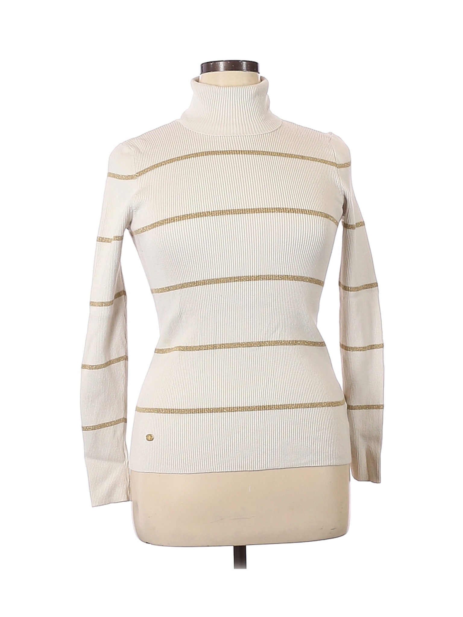 Lauren by Ralph Lauren Women Ivory Turtleneck Sweater XL | eBay