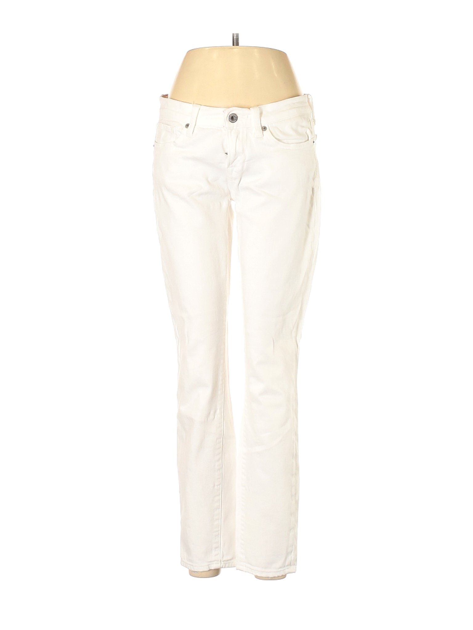 Lucky Brand Women White Jeans 8 | eBay