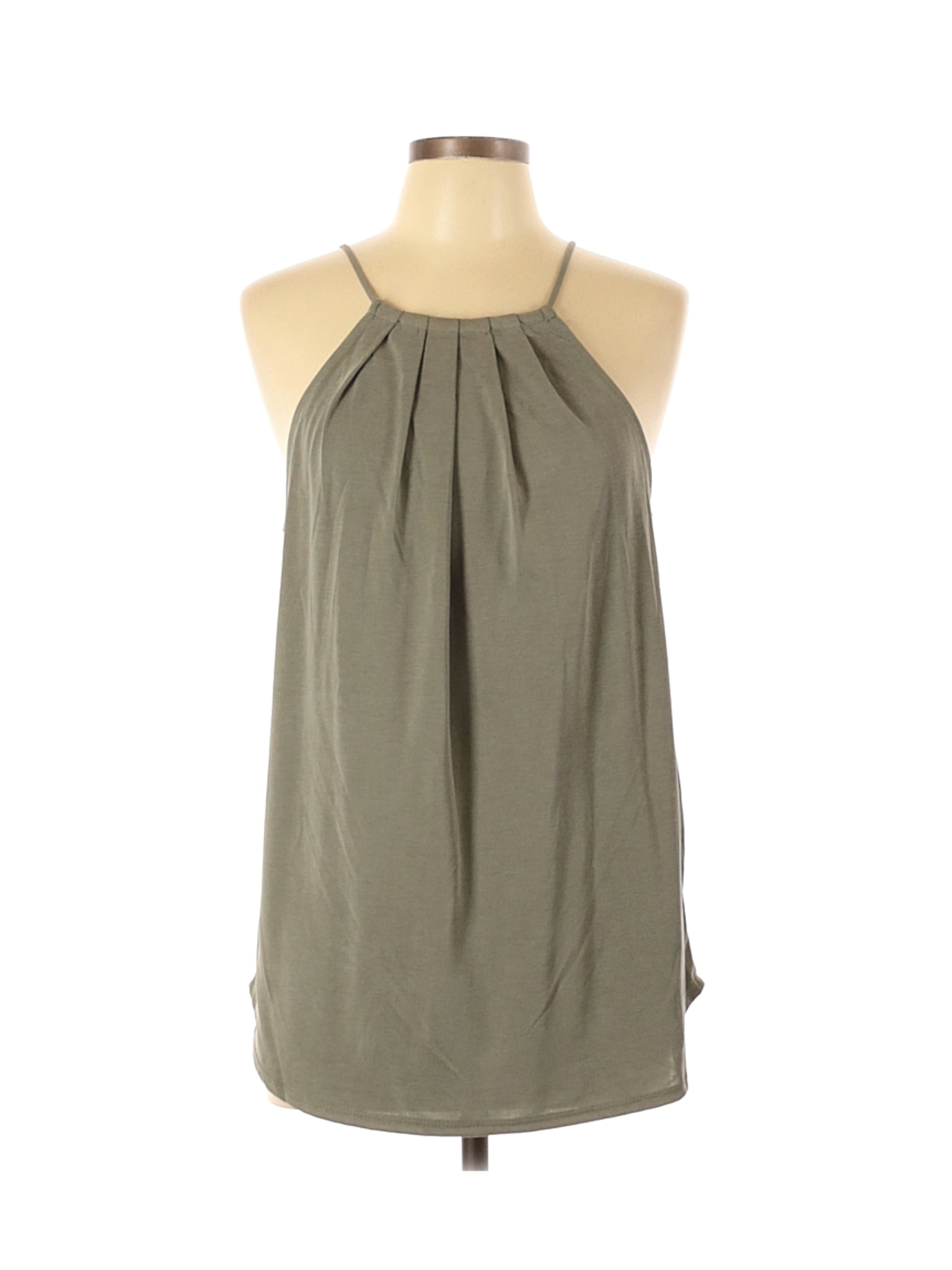NWT Green Envelope Women Green Sleeveless Top L | eBay