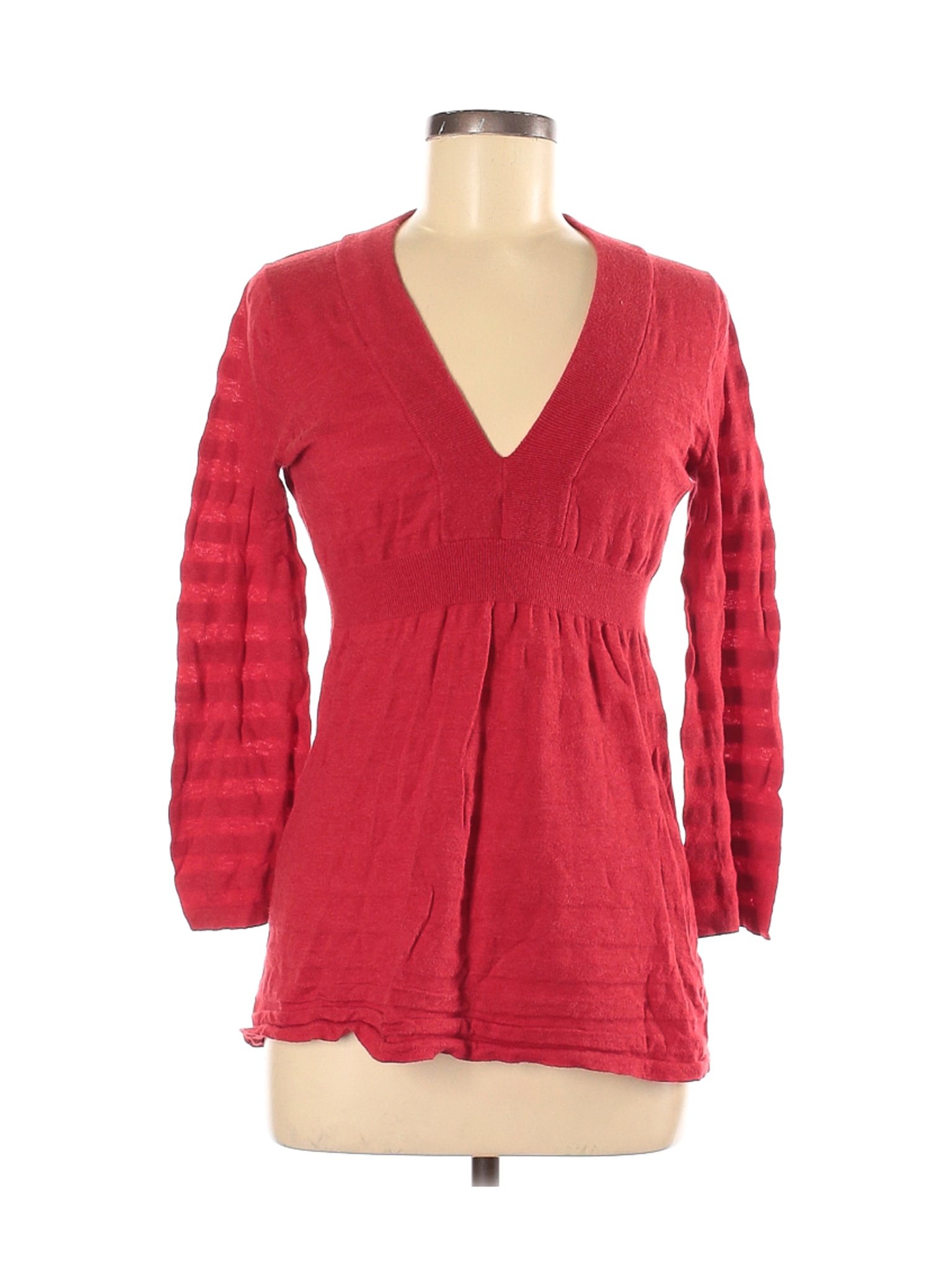 Banana Republic Women Red Pullover Sweater M | eBay